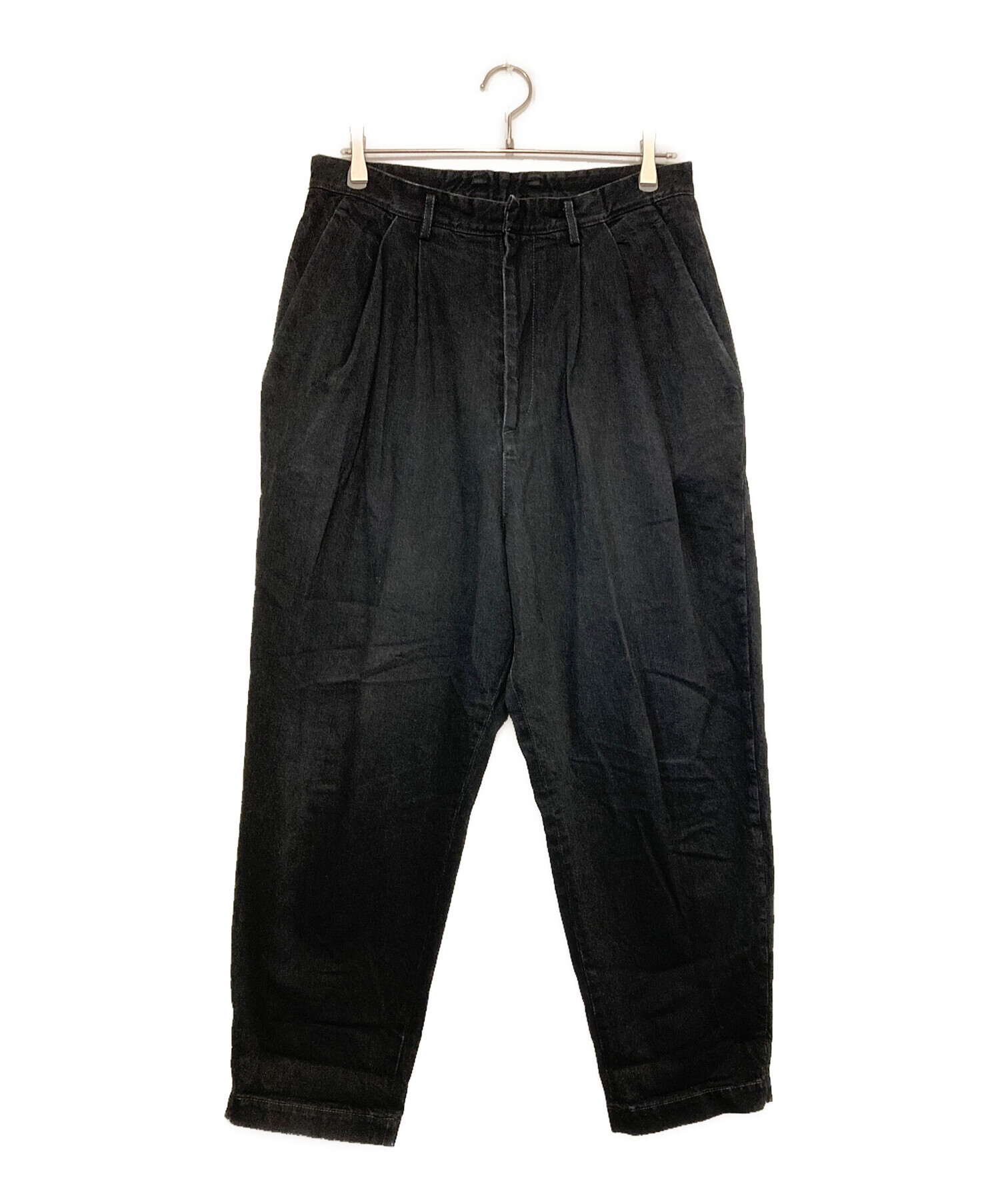 中古・古着通販】Dulcamara (ドゥルカマラ) デニムパンツ ブラック 