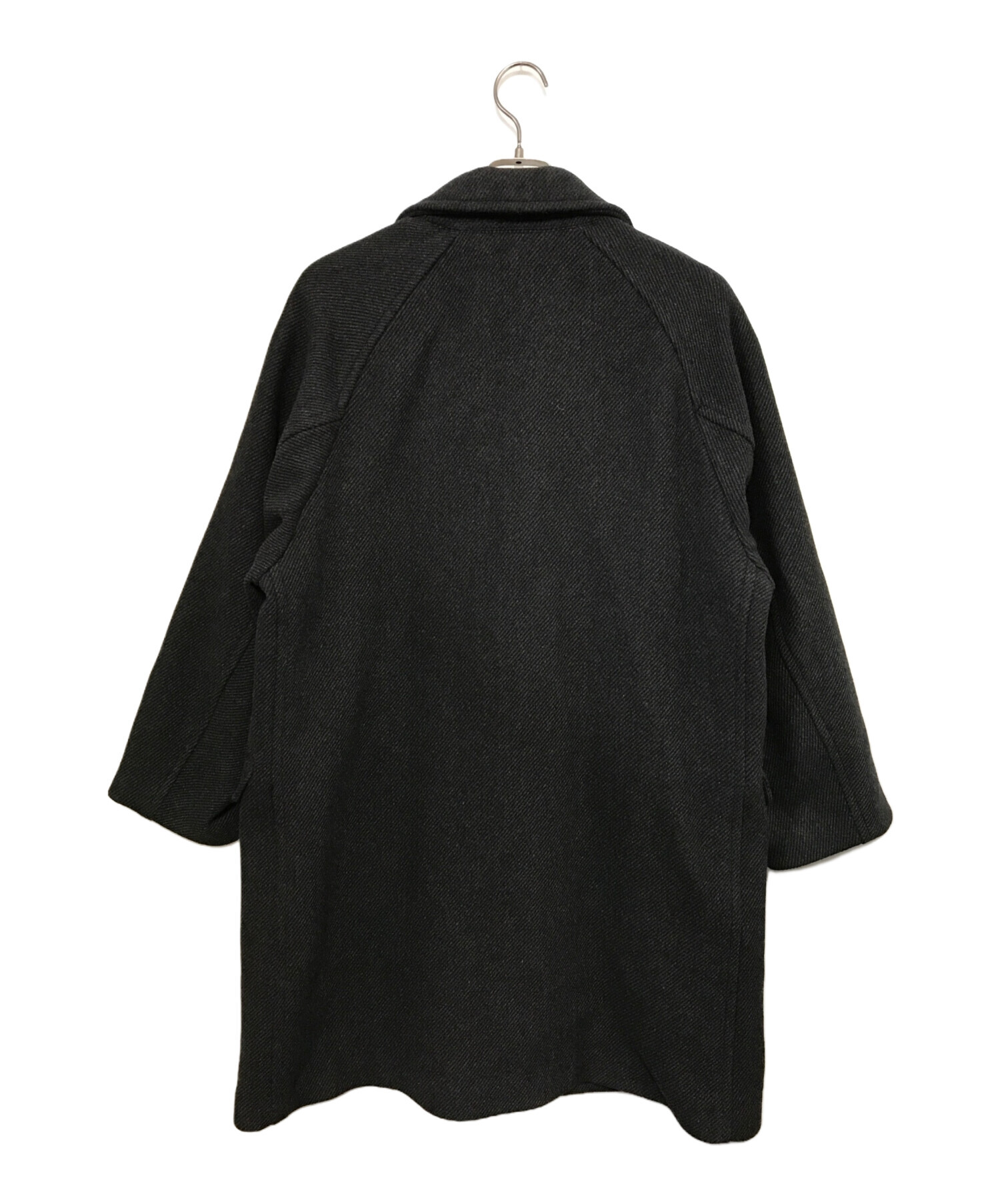 shiun WOOL SHAWL COLLAR COAT