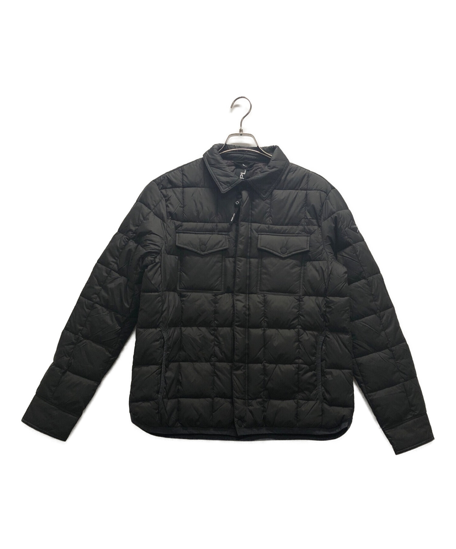 REPLAY (リプレイ) RECYCLED QUILTED JACKET WITH COLLAR グリーン サイズ:L 未使用品