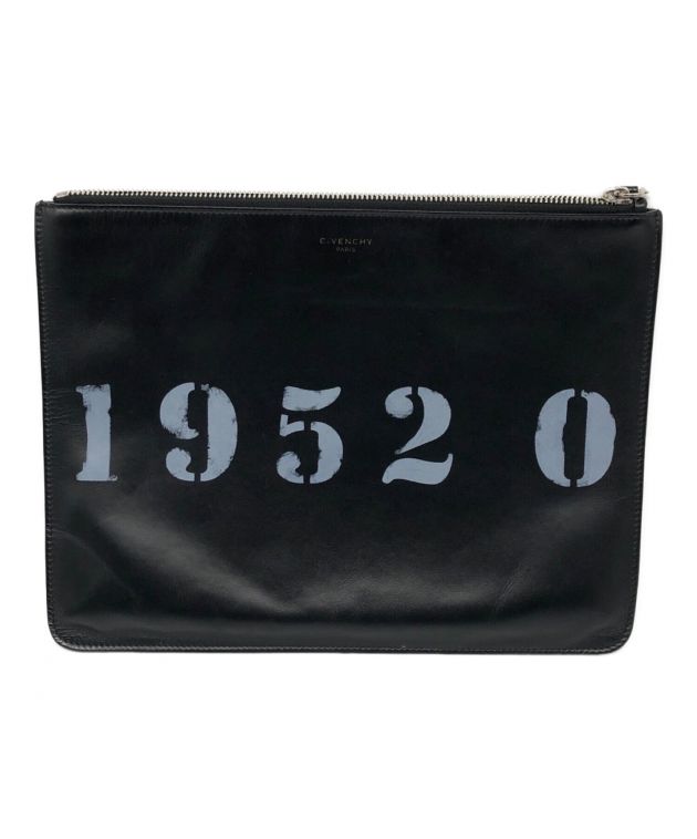 中古・古着通販】GIVENCHY (ジバンシィ) クラッチバッグ ブラック 
