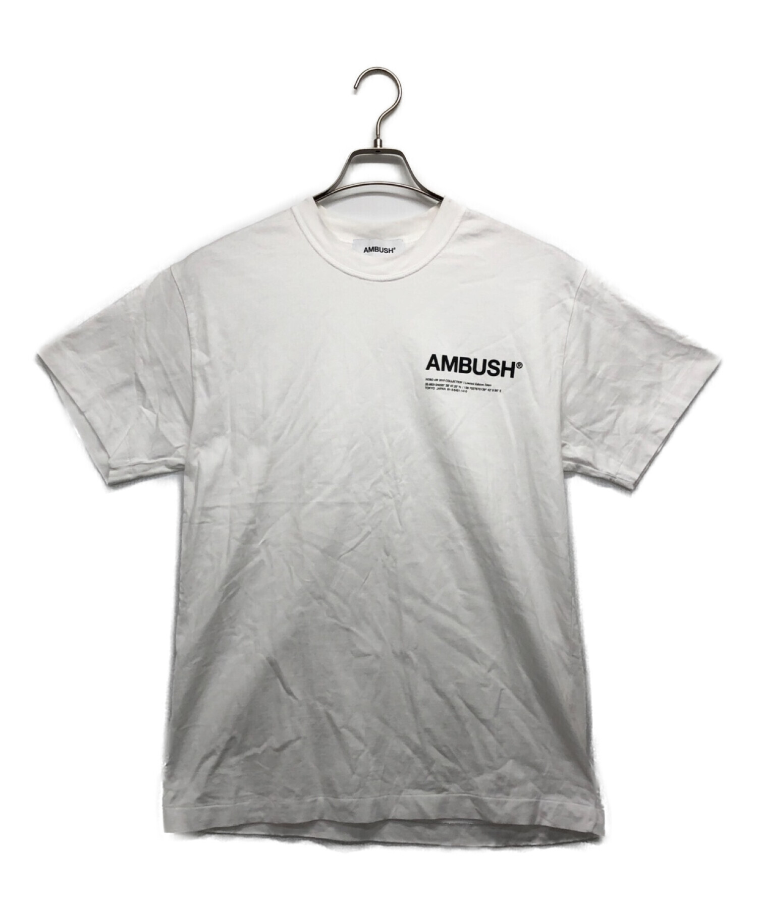 AMBUSH (アンブッシュ) Tシャツ ホワイト サイズ:2