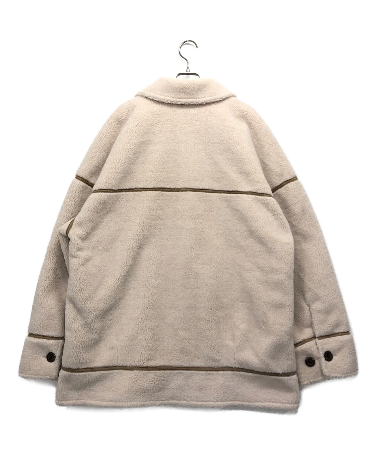 中古・古着通販】TODAYFUL (トゥデイフル) ボアジャケット ベージュ 