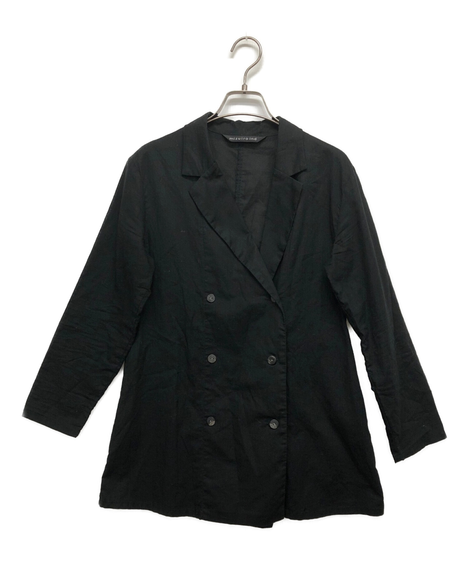 中古・古着通販】mizuiro-ind (ミズイロインド) リネン混ダブル 