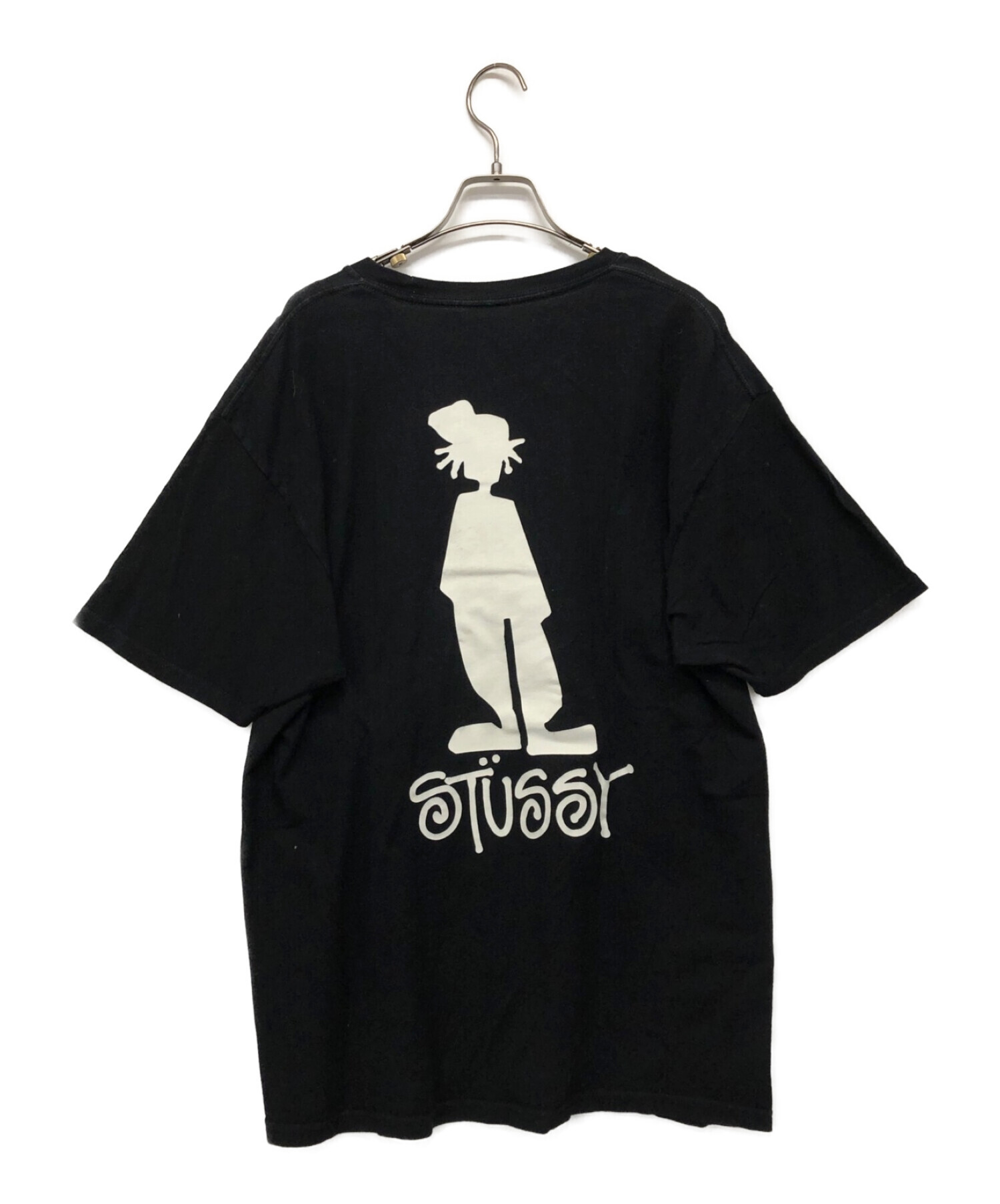 【新品】stussy Tシャツ　サイズL ブラック