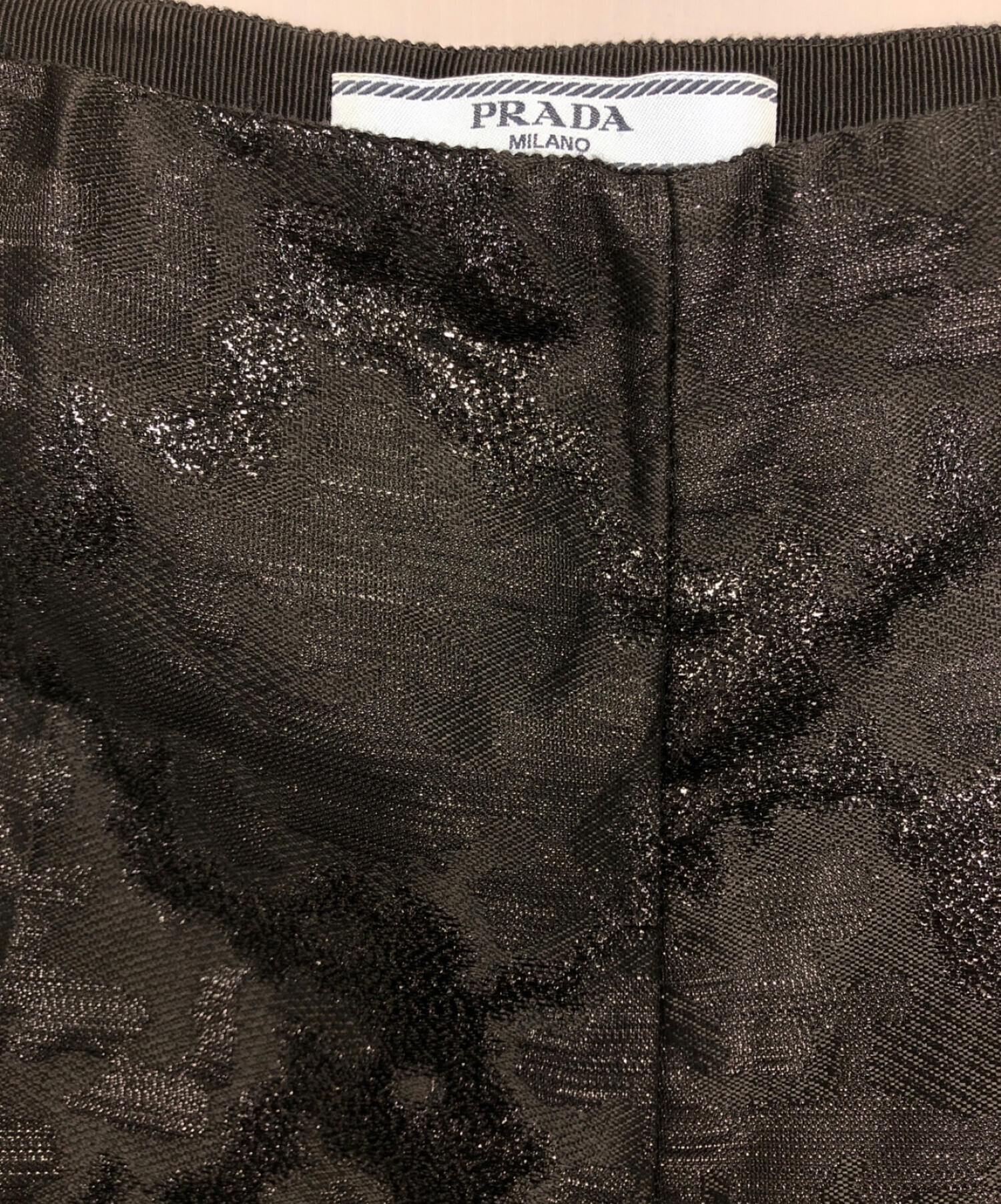 中古・古着通販】PRADA (プラダ) パンツ ブラック サイズ:40｜ブランド 