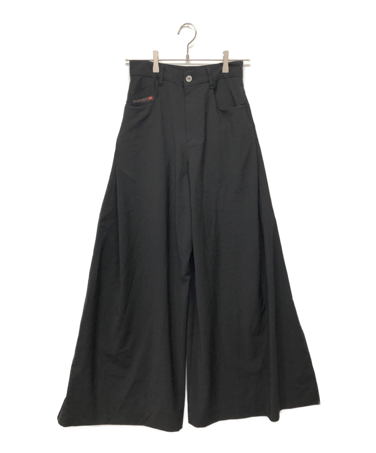 ディーゼル 黒ワイドパンツ 値下げ DIESEL (ディーゼル) P-ADENY