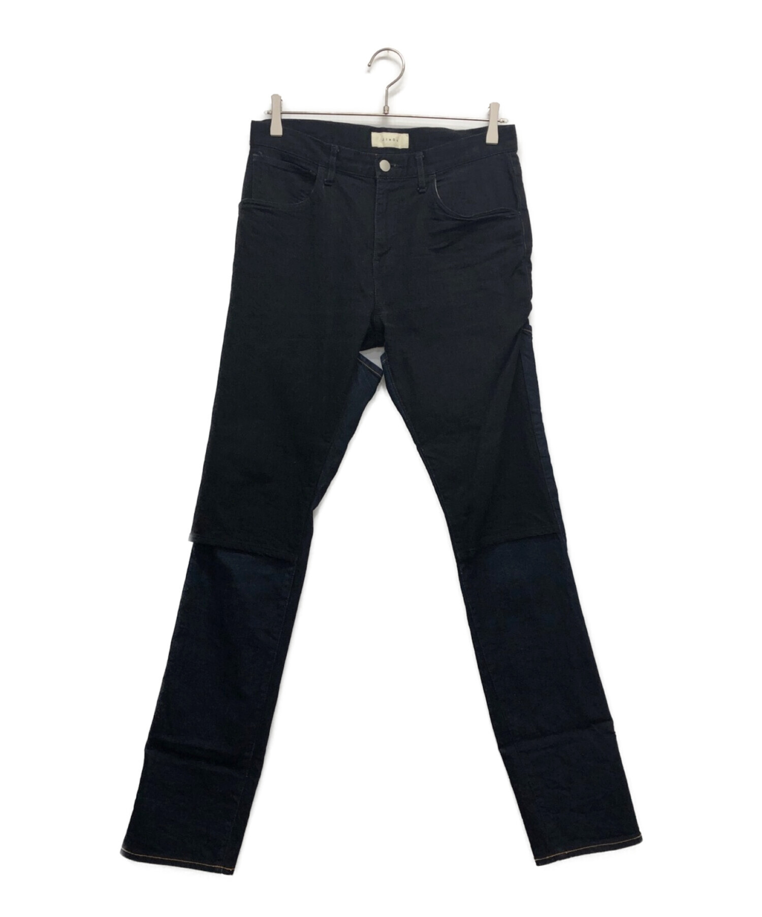 中古・古着通販】jieda (ジエダ) ロールアップデニムパンツ ブラック 