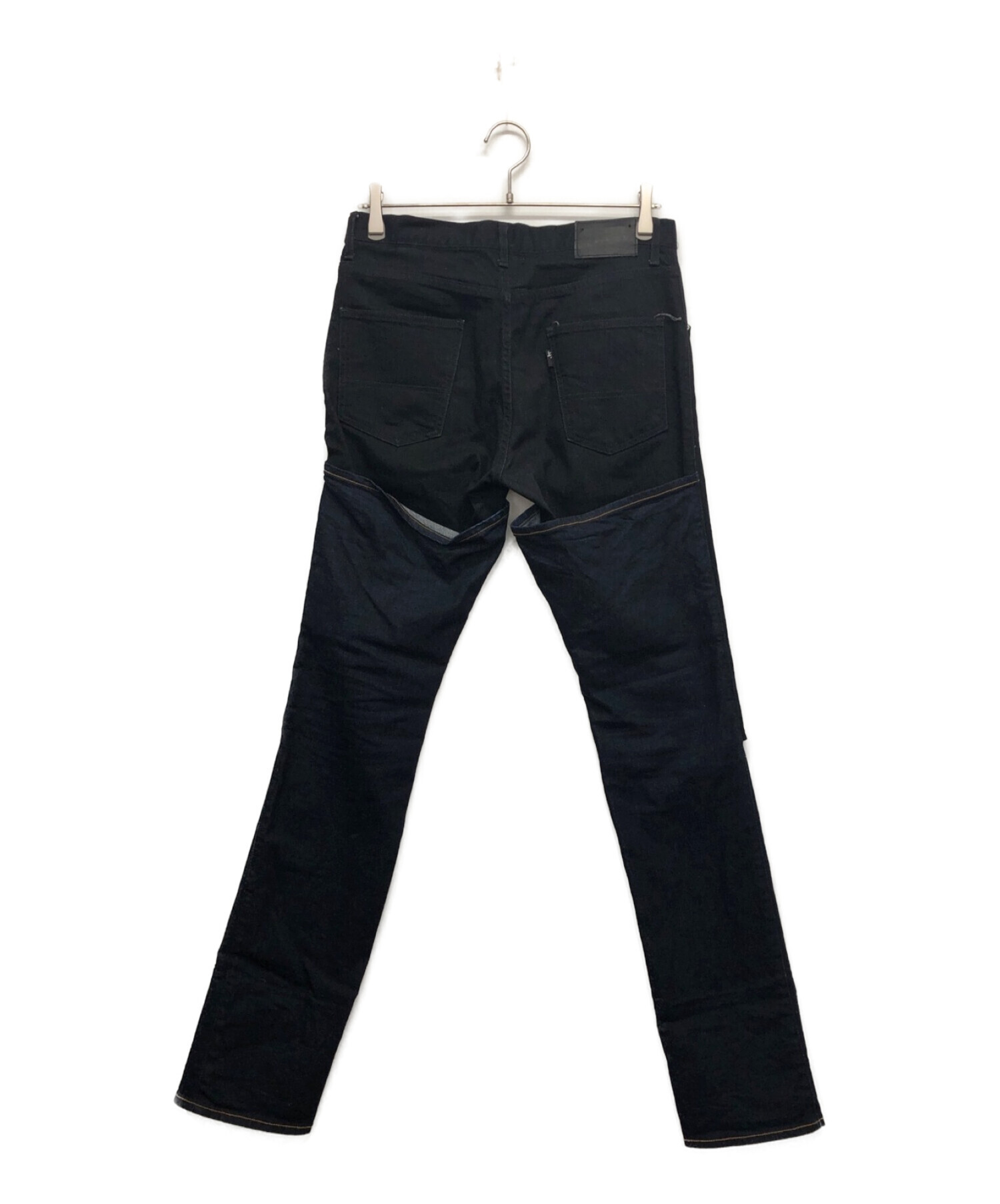 中古・古着通販】jieda (ジエダ) ロールアップデニムパンツ ブラック 