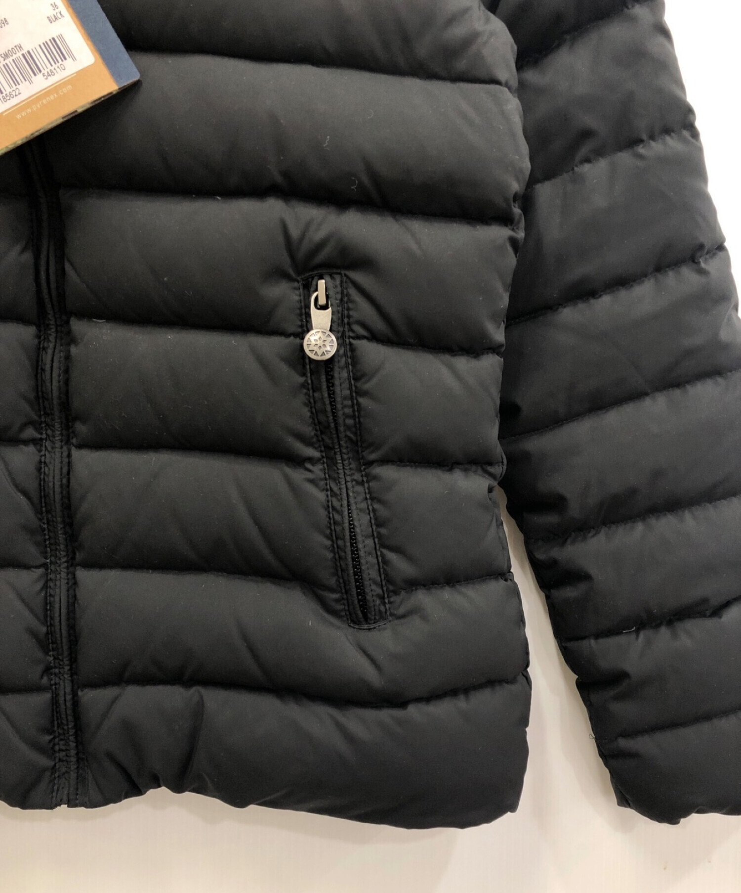 Pyrenex (ピレネックス) ダウンジャケット ブラック サイズ:36 未使用品