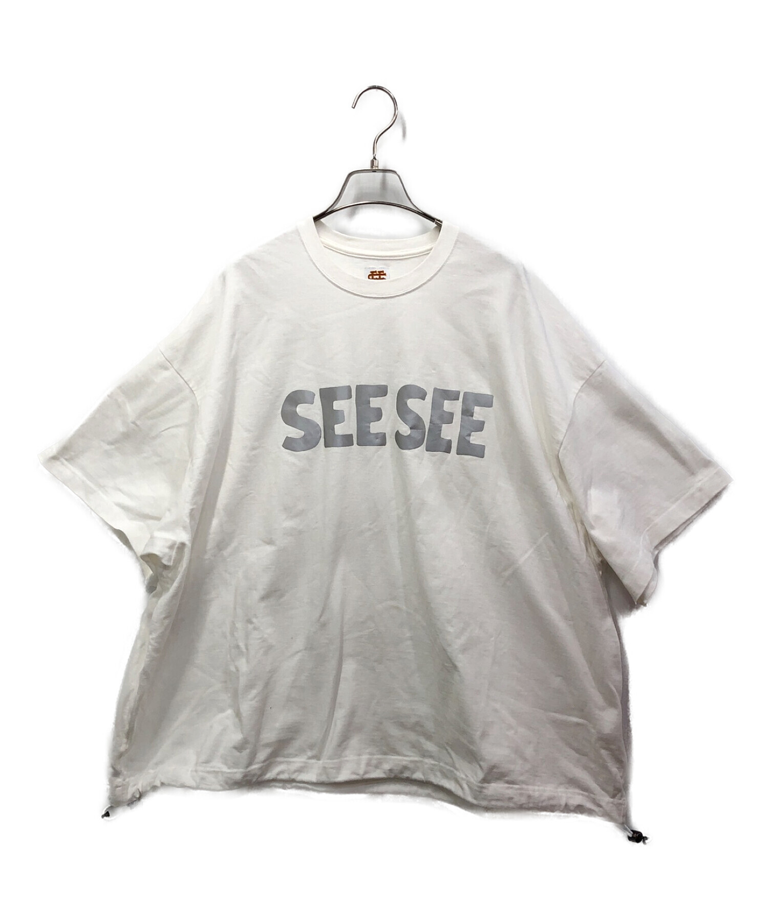 SEESEE (シーシー) ロゴTシャツ ホワイト サイズ:M