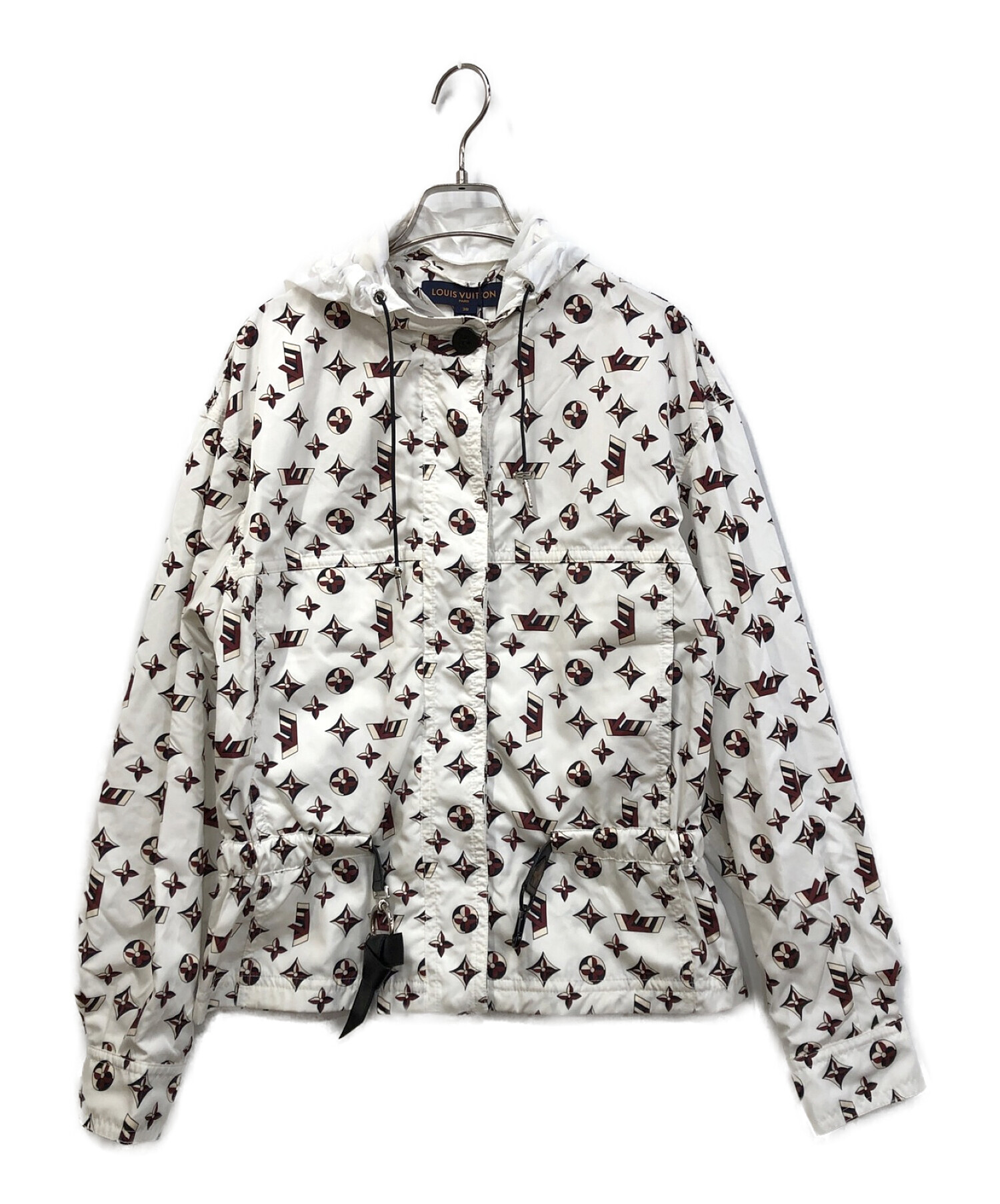A.P.C. レオパード フーディ 未使用（A.P.C.】ロゴプリント ドロー 
