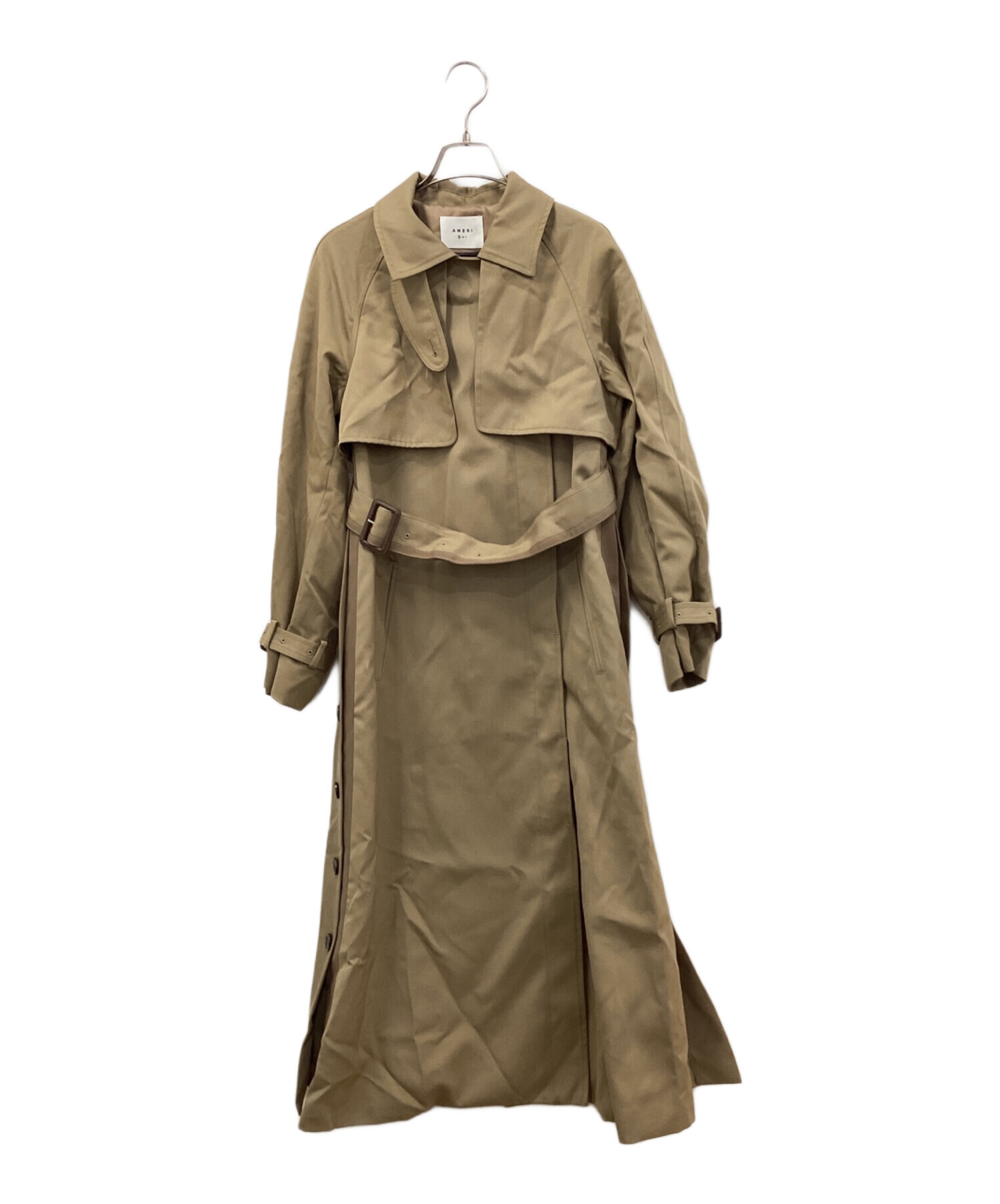 中古・古着通販】Ameri (アメリ) コート ブラウン サイズ:S｜ブランド  