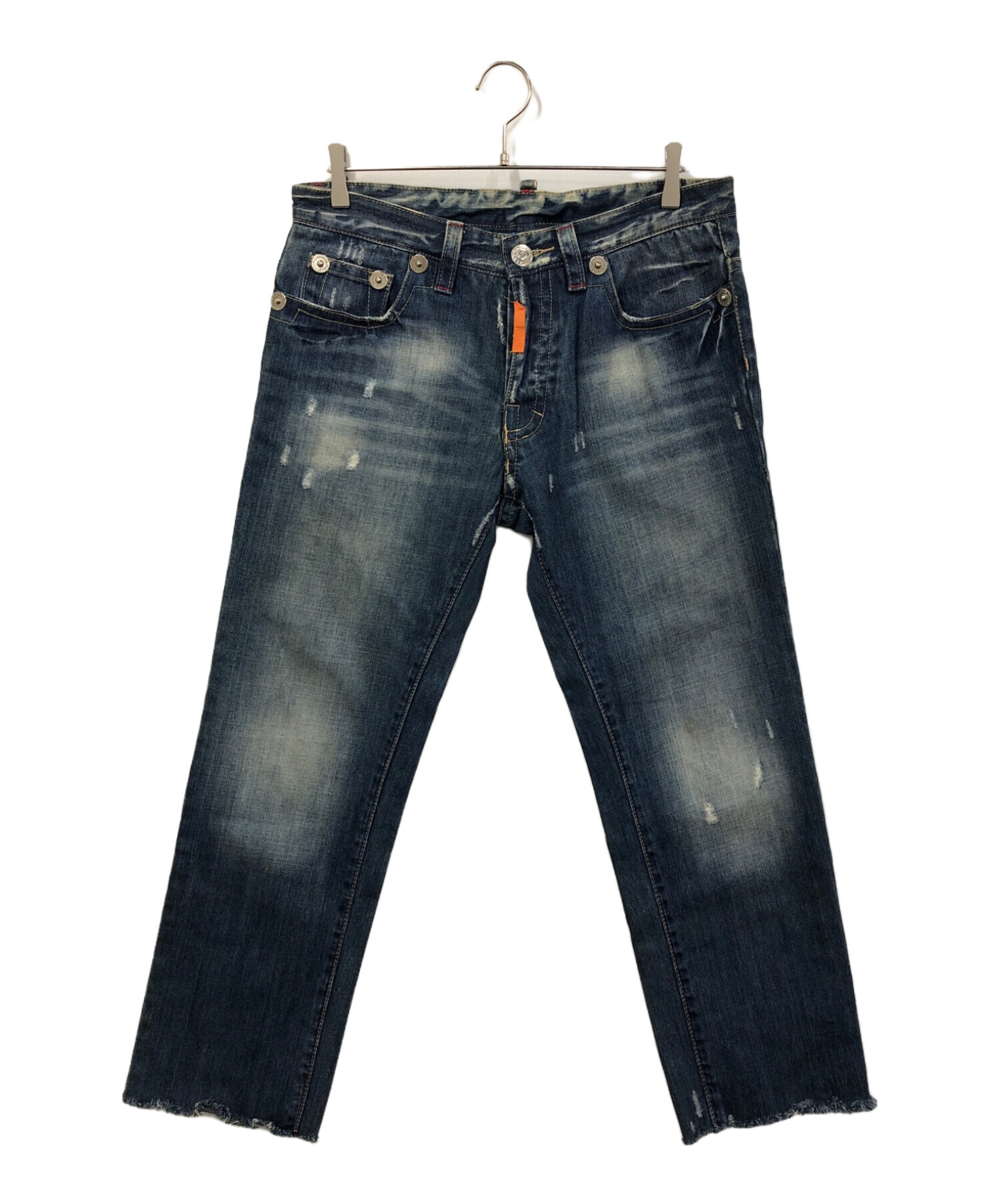 中古・古着通販】DSQUARED2 (ディースクエアード) クラッシュデニム 
