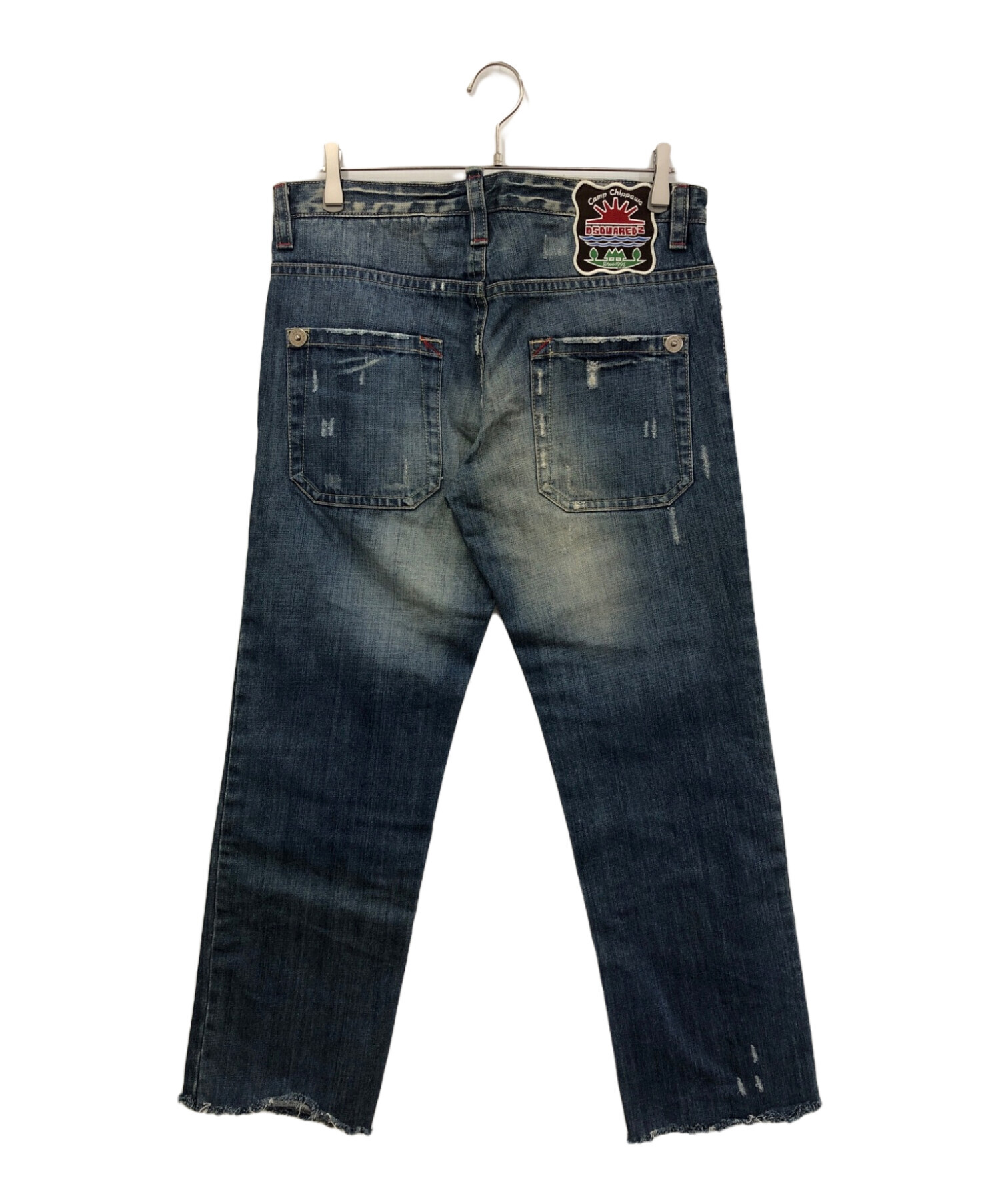 中古・古着通販】DSQUARED2 (ディースクエアード) クラッシュデニム 