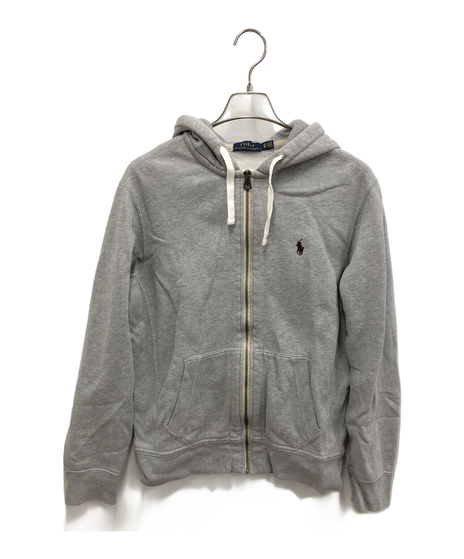 中古・古着通販】RALPH LAUREN (ラルフローレン) パーカー グレー  