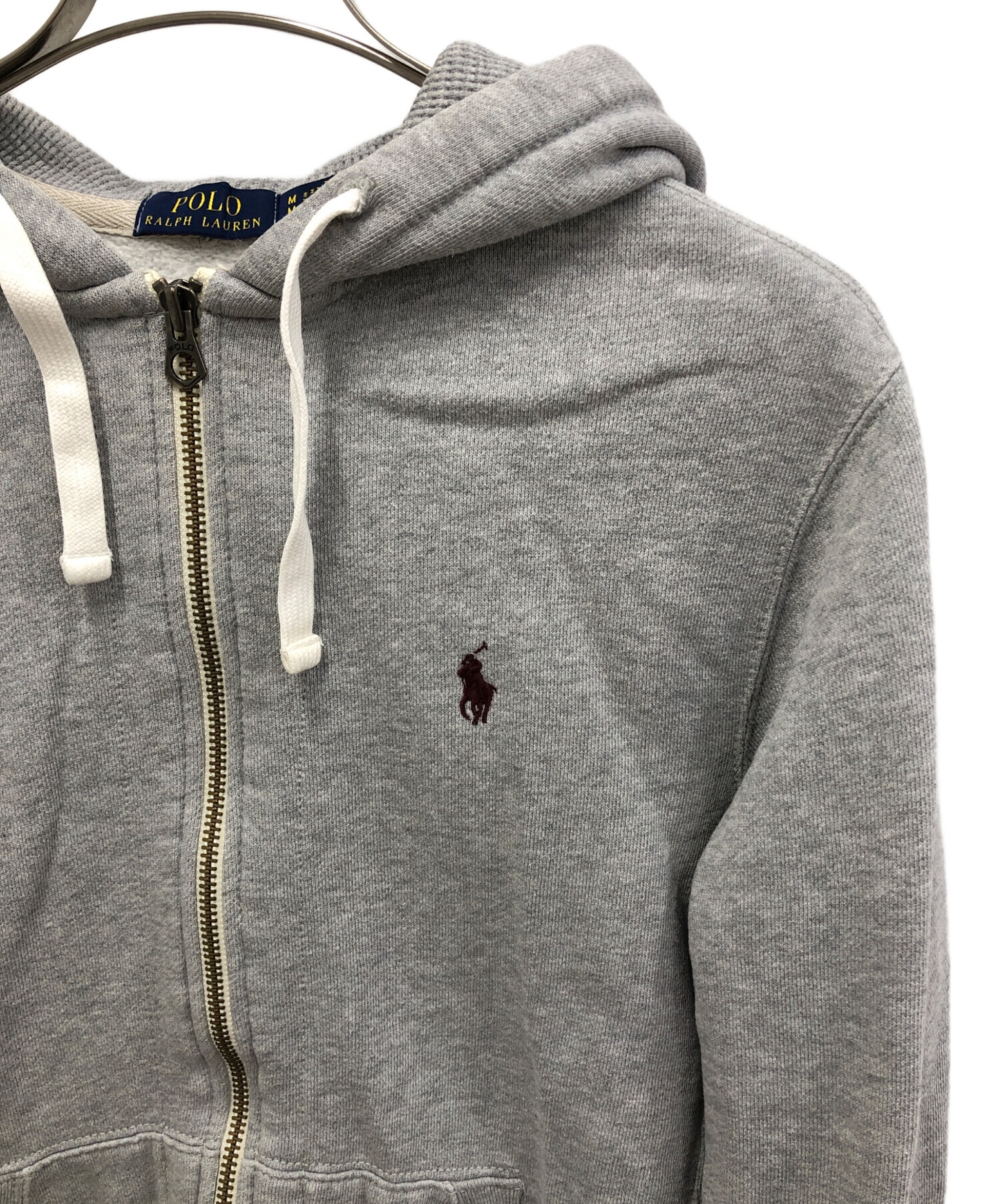 中古・古着通販】RALPH LAUREN (ラルフローレン) パーカー グレー 
