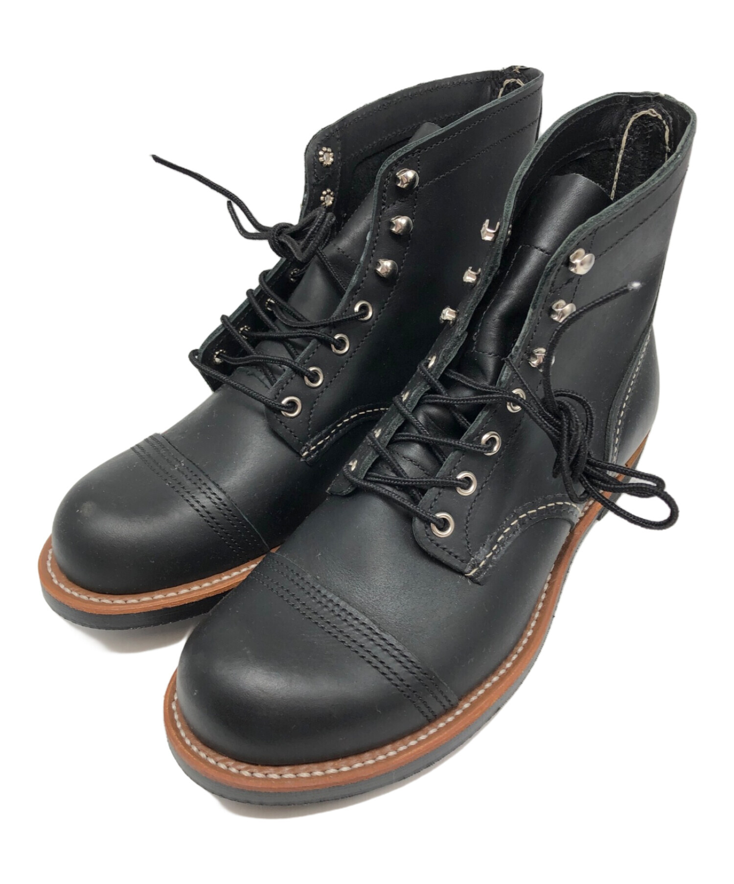 中古・古着通販】RED WING (レッドウィング) ブーツ ブラック サイズ 