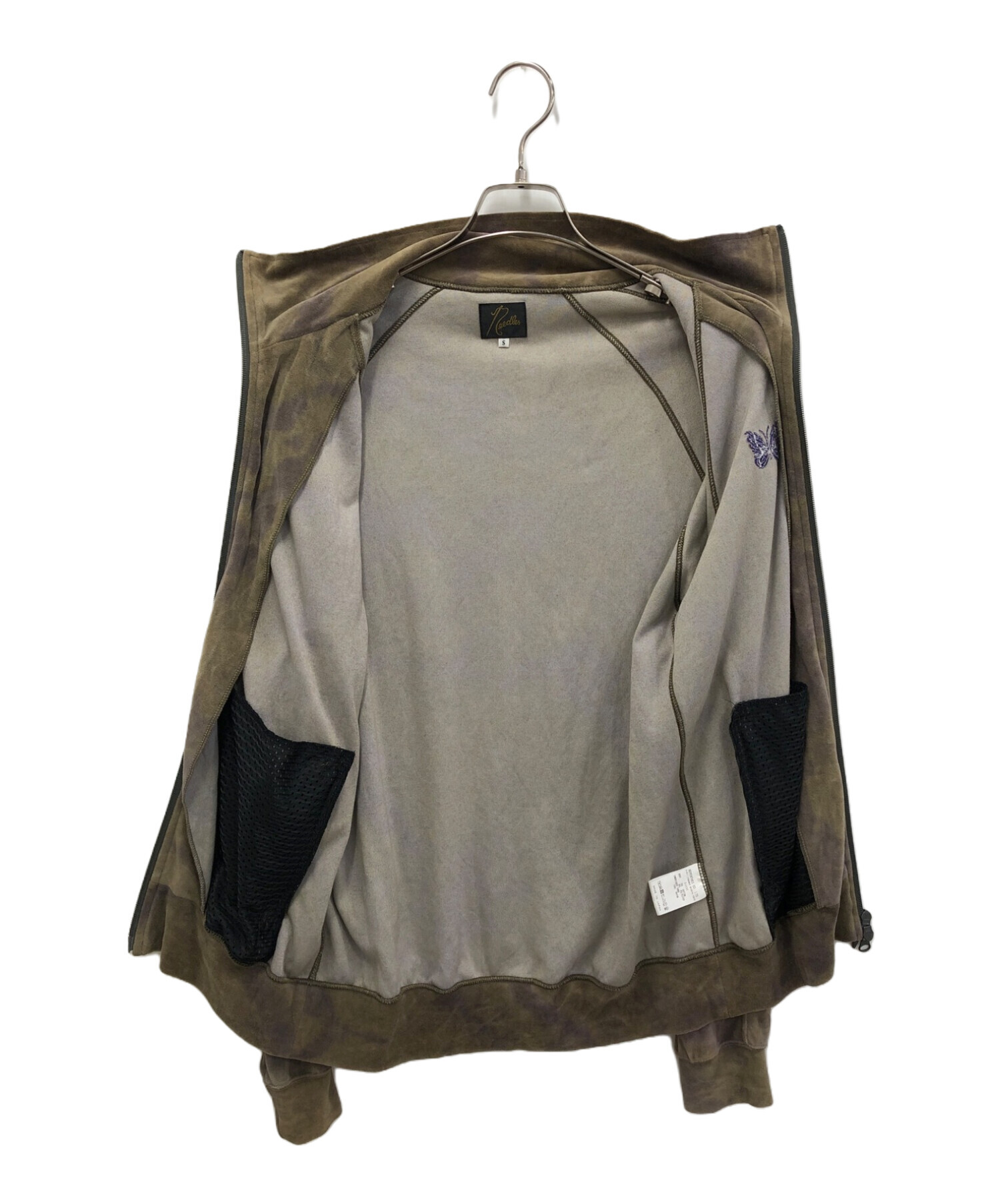 中古・古着通販】Needles (ニードルズ) パイル生地トラックジャケット  