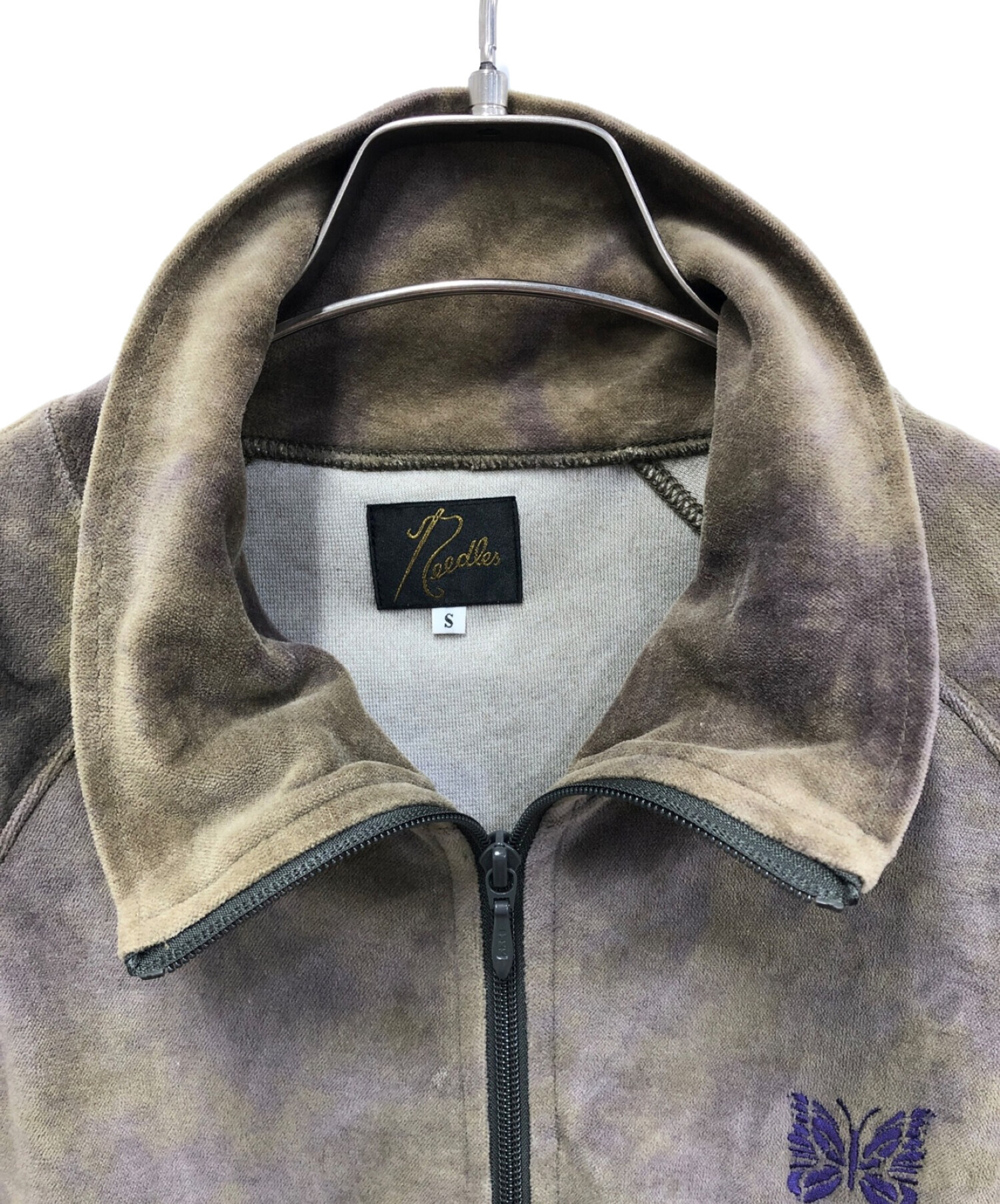 中古・古着通販】Needles (ニードルズ) パイル生地トラックジャケット  