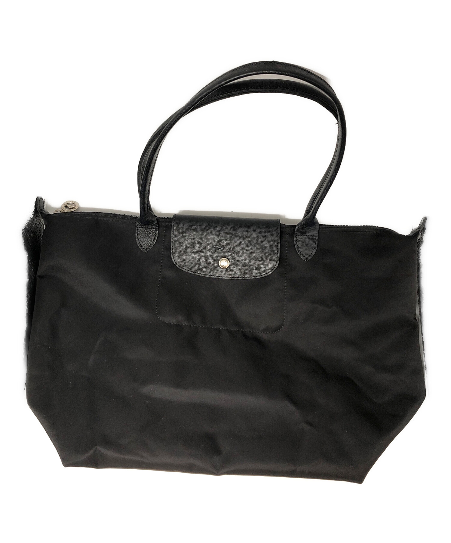 中古・古着通販】LONGCHAMP (ロンシャン) バッグ ブラック｜ブランド  