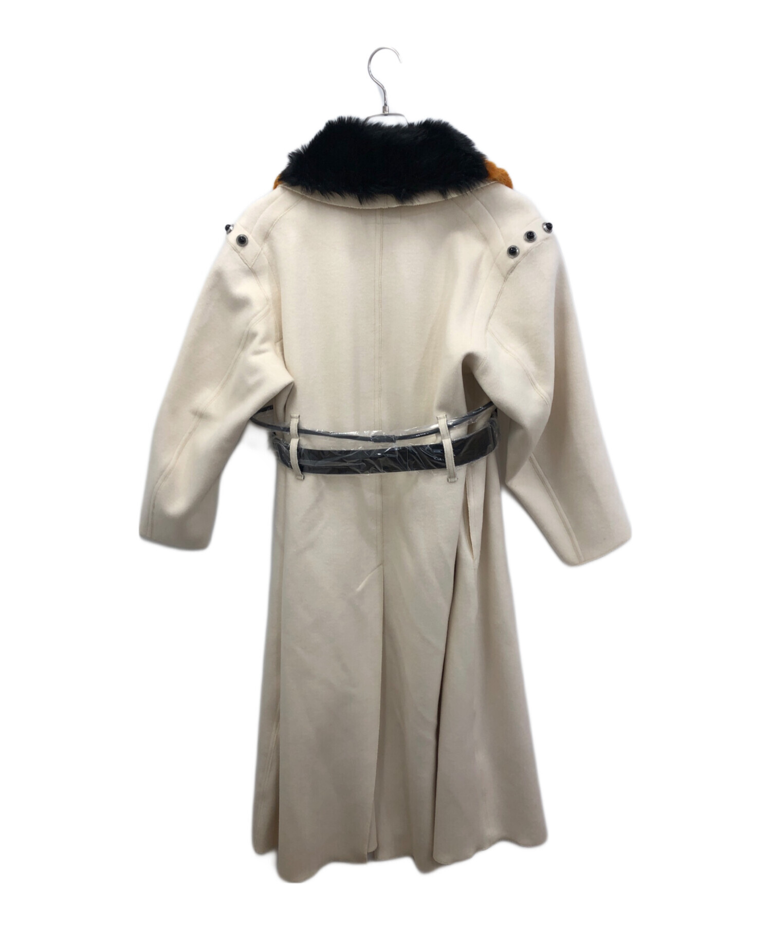 TOGA×H&M ファー付きコート｜ファッション