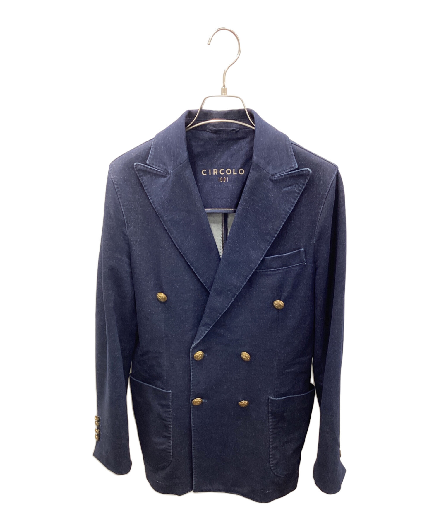 中古・古着通販】CIRCOLO 1901 (チルコロ1901) 金釦ジャージーダブル 