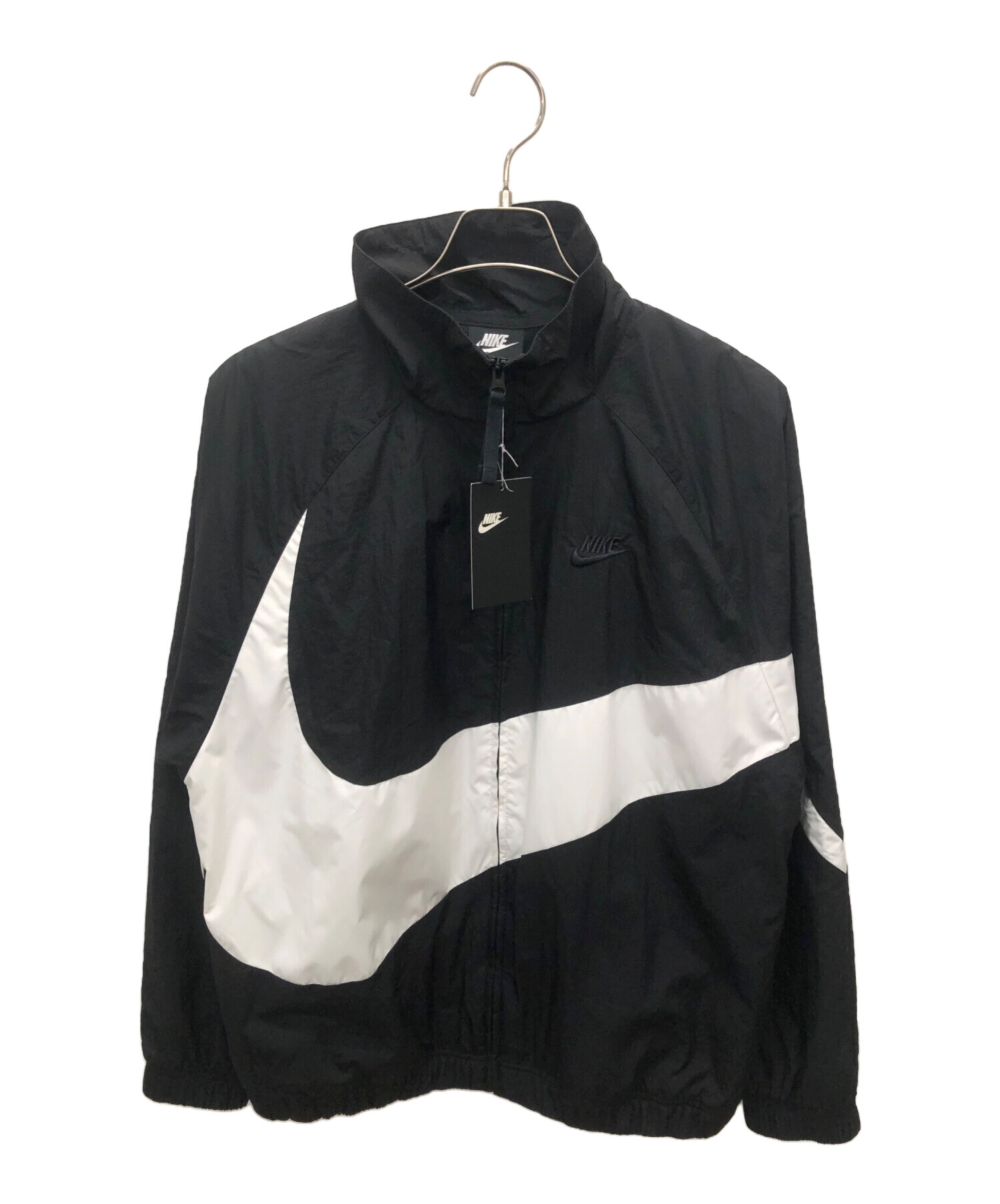 中古・古着通販】NIKE (ナイキ) Big Swoosh Woven Jacket ブラック  
