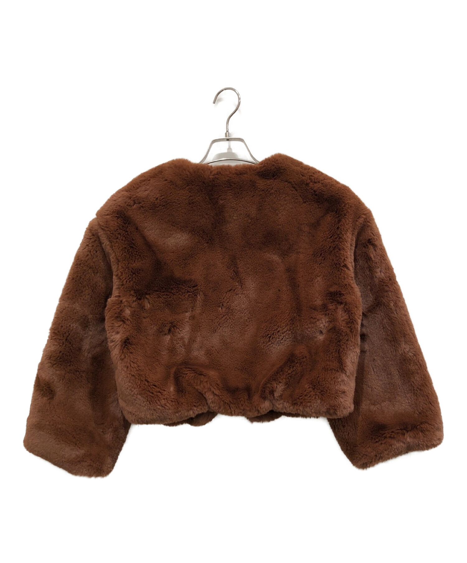 スナイデルファーコート snidel （スナイデル）2wayカラープードル