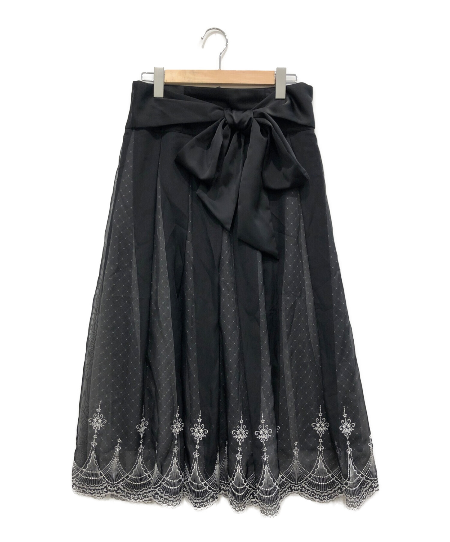 CHONO (チョノ) スカート ブラック サイズ:40