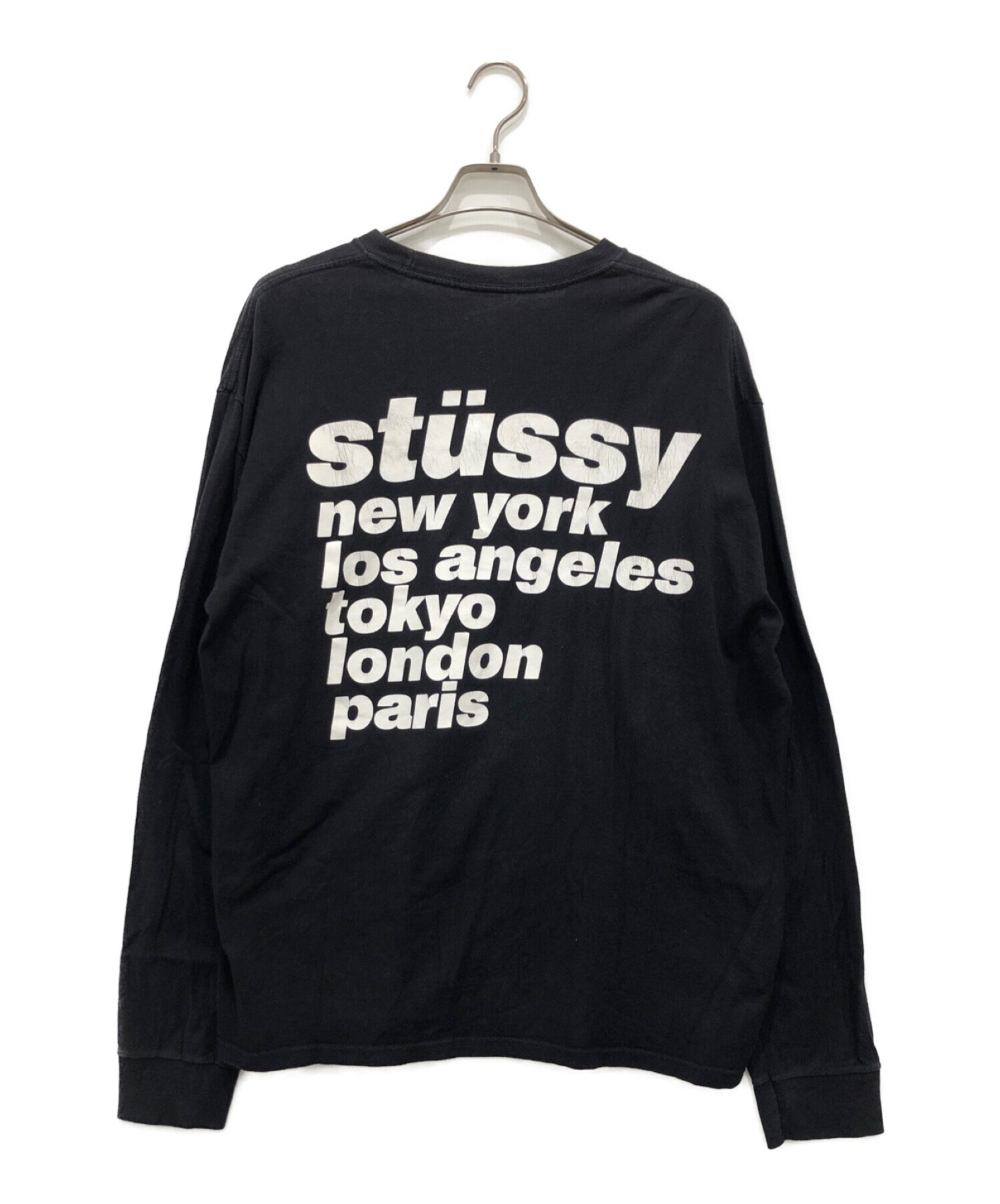 中古・古着通販】stussy (ステューシー) ワールドツアーTシャツ 
