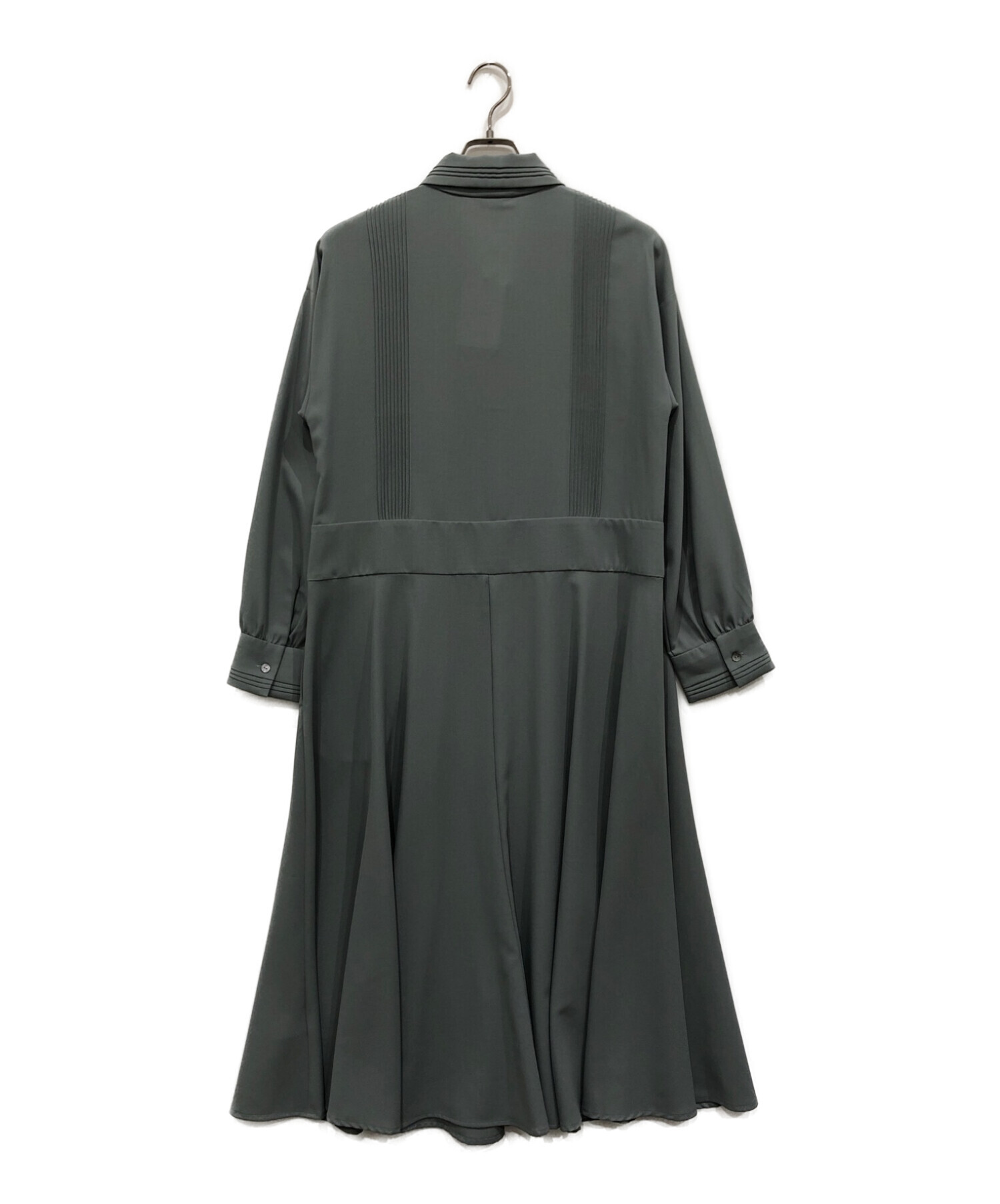 CLANE】PYTHON OVER SHIRT ONE PIECE 