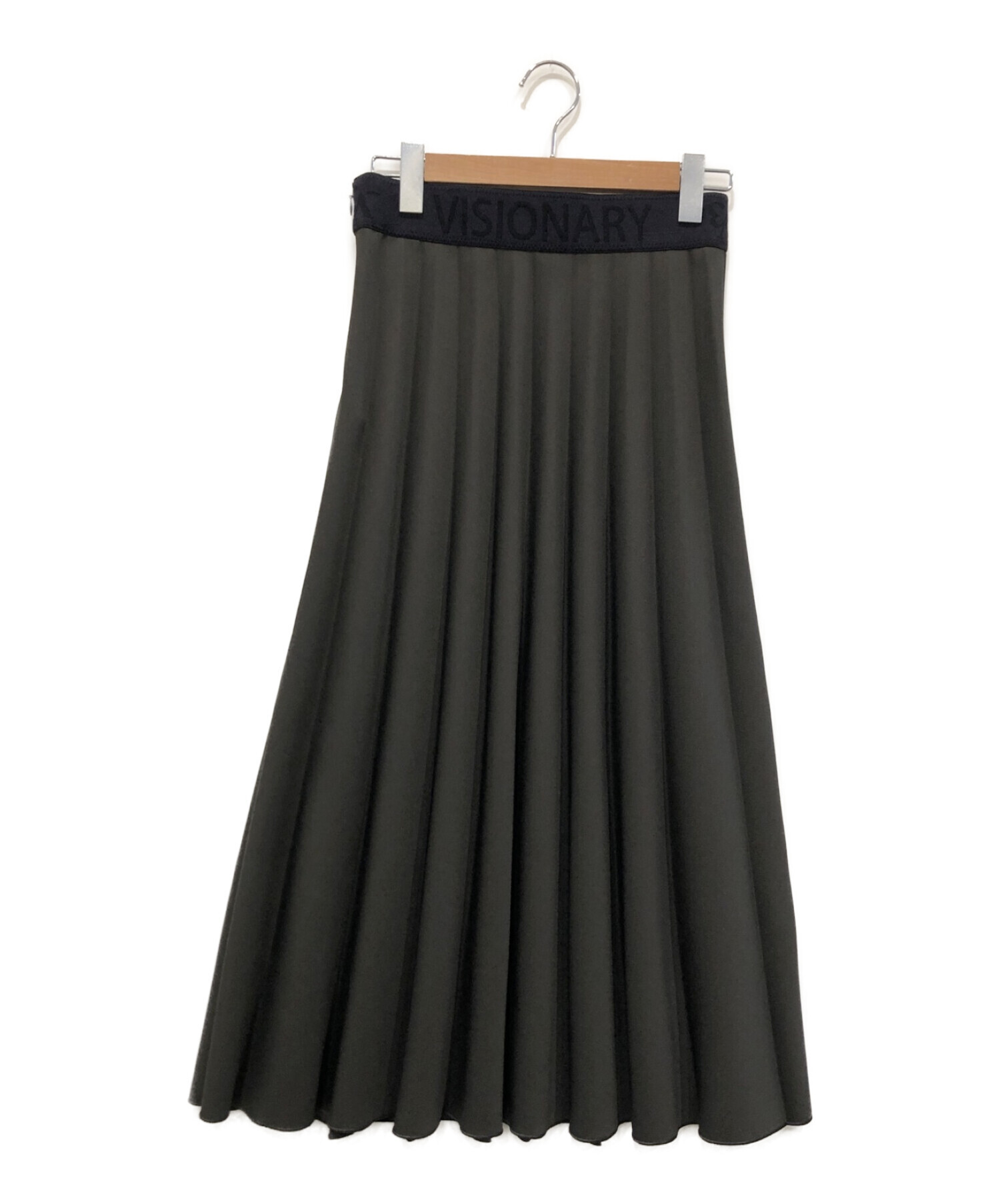 中古・古着通販】VIVIENNE TAM (ヴィヴィアンタム) ロゴ入りプリーツ  