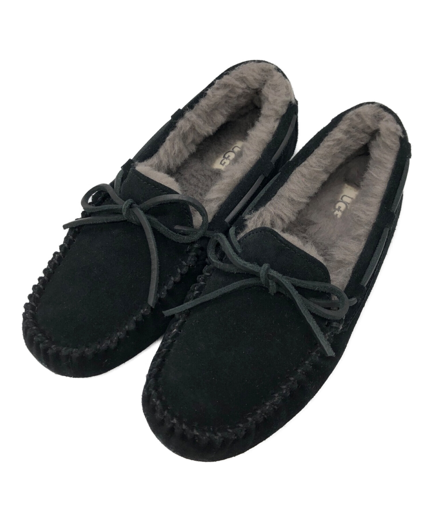 UGG 新品 ダコタ 24cm(US7) 黒 UGG アグ スリッポン ダコタ レディース