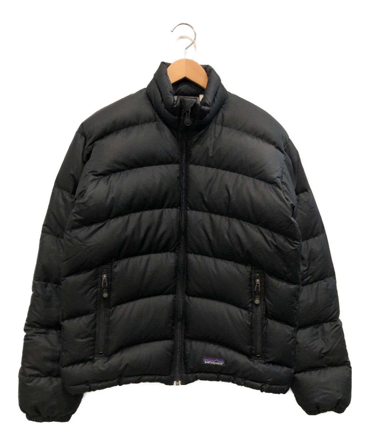 極美品 パタゴニア ダウンセーターフーディ ダウンジャケット S ブラック 黒 patagonia（パタゴニア） Men Down Sweater Hoody ダウン セーター