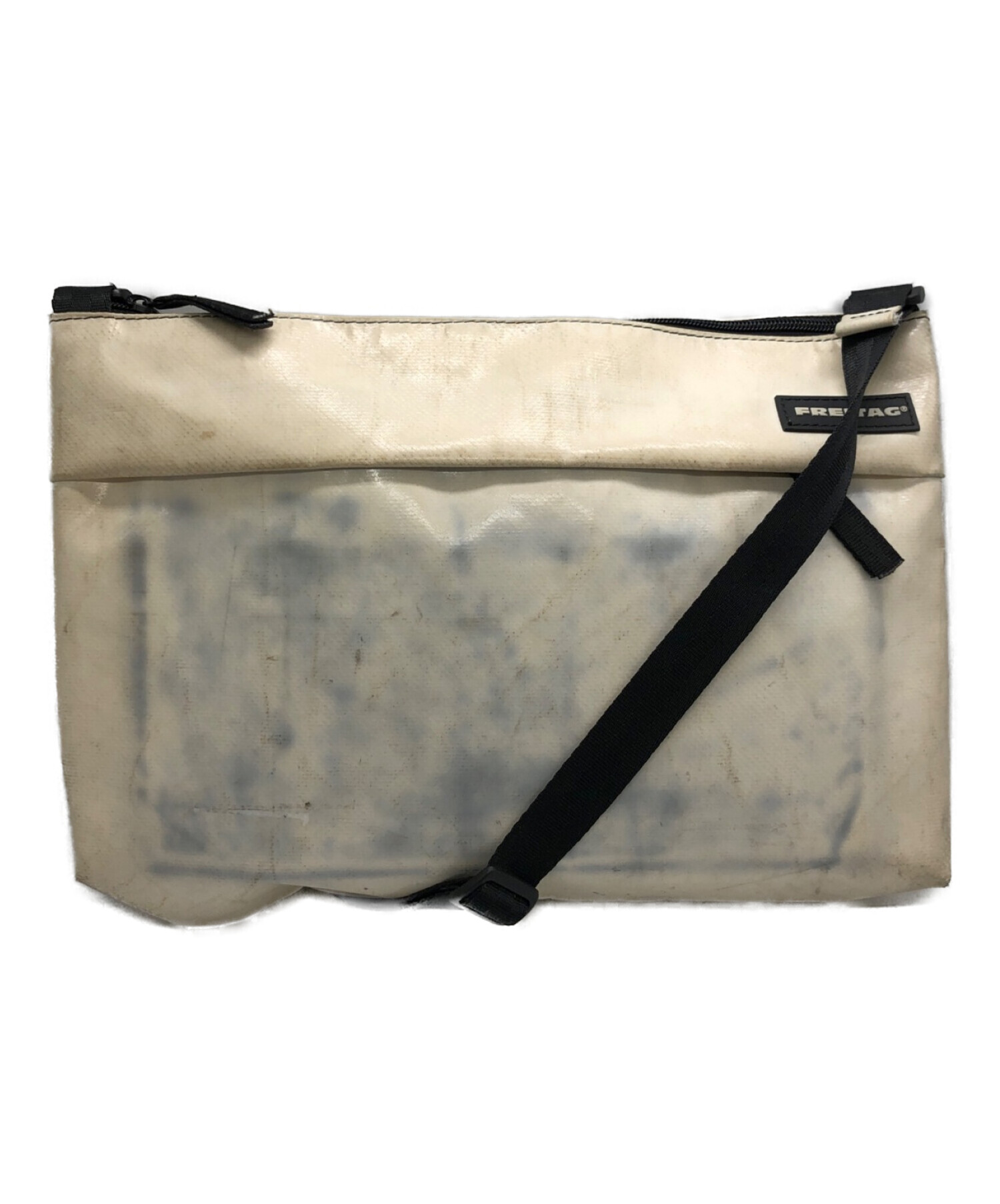 中古・古着通販】FREITAG (フライターグ) ショルダーバッグ ホワイト  