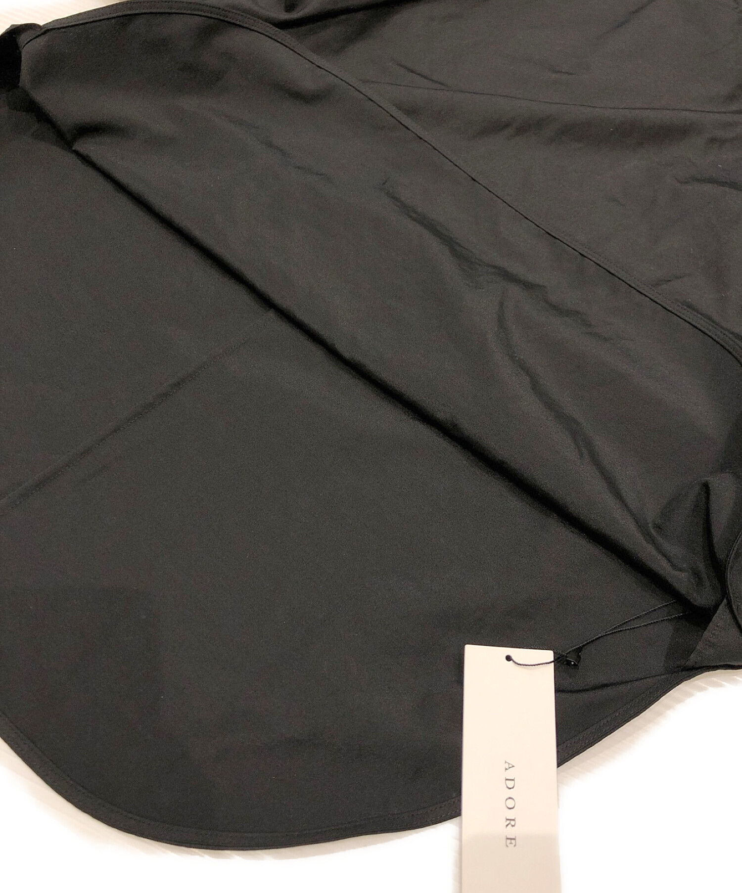中古・古着通販】ADORE (アドーア) バルーンスリーブブラウス ブラック 
