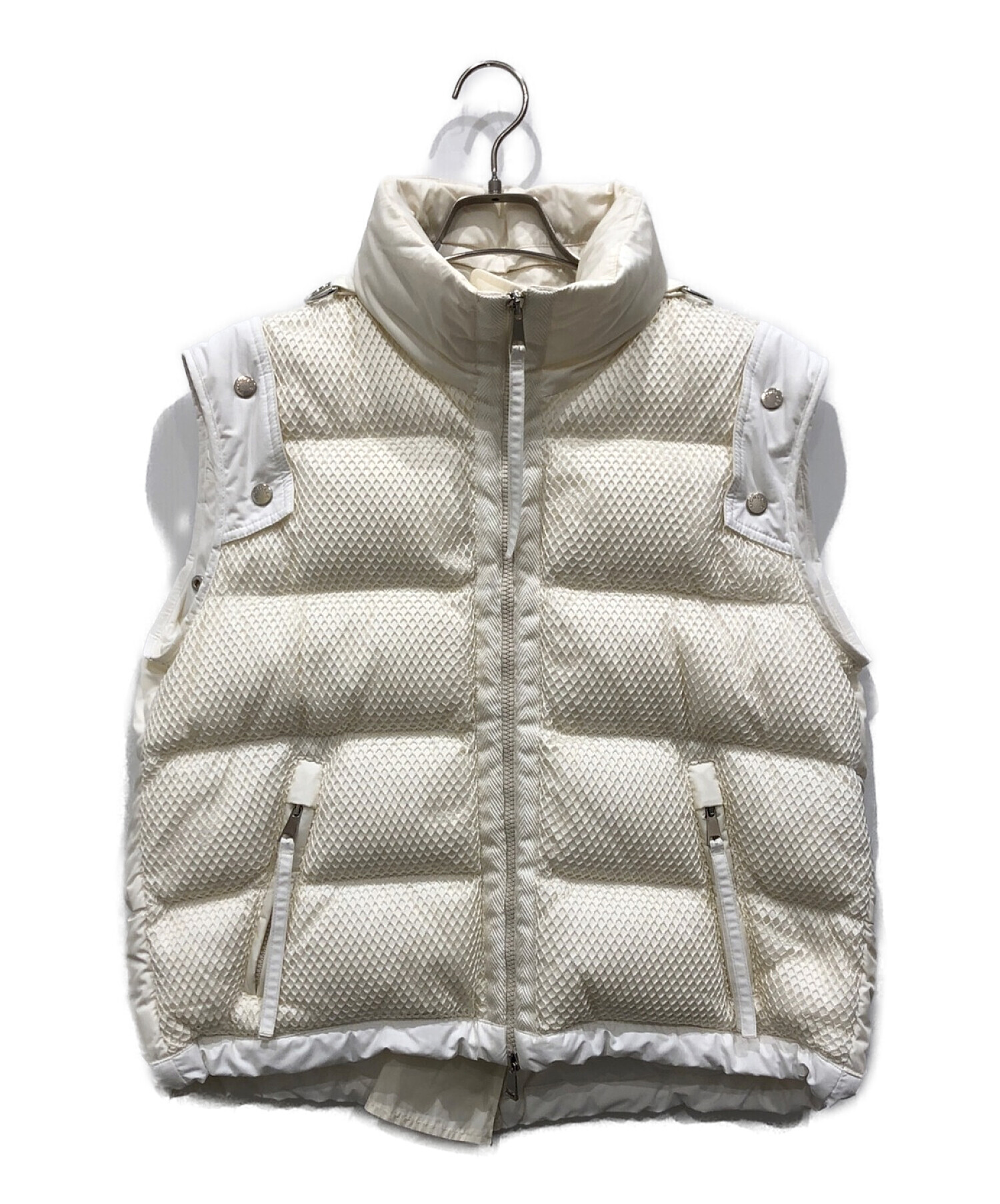 中古・古着通販】MONCLER (モンクレール) NARVA GIUBBOTTO ホワイト 