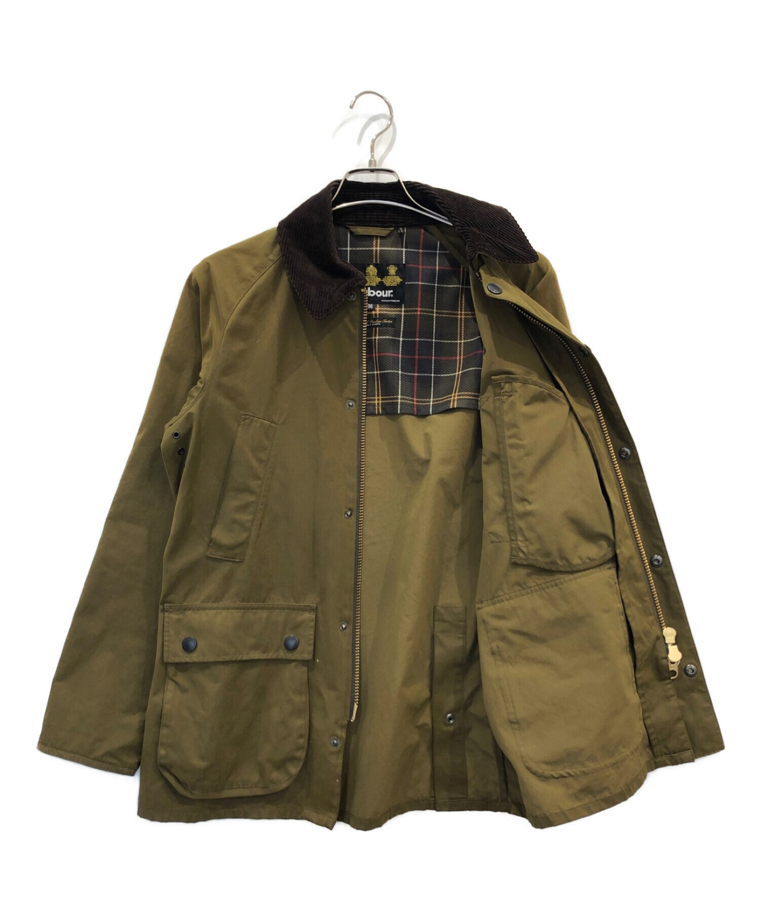 中古・古着通販】Barbour (バブアー) ビデイルジャケット カーキ 