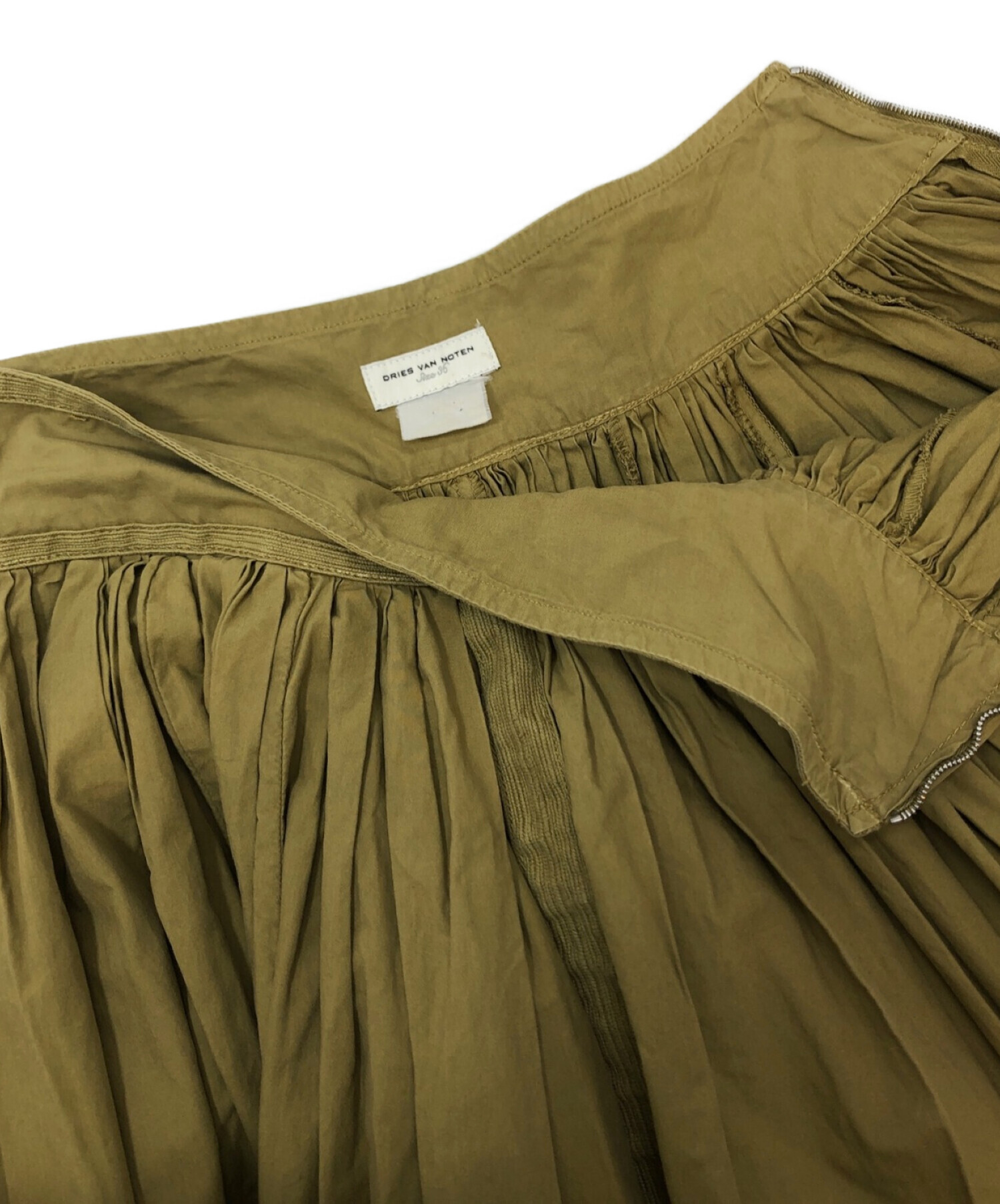 中古・古着通販】DRIES VAN NOTEN (ドリスヴァンノッテン) ギャザー 
