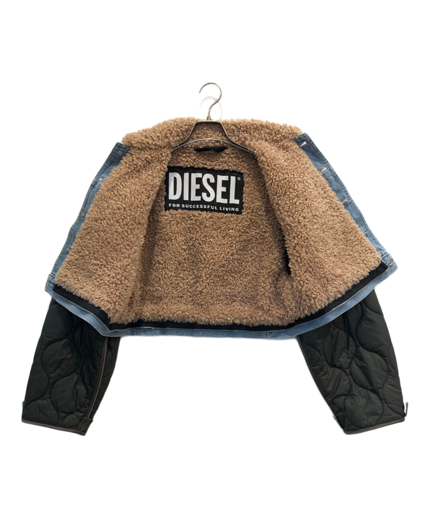 中古・古着通販】DIESEL (ディーゼル) W-SHAYL ドッキングデニム 