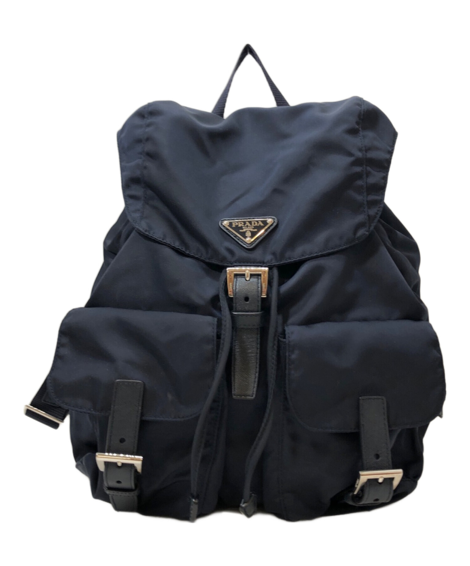 中古・古着通販】PRADA (プラダ) リュック ネイビー｜ブランド・古着 