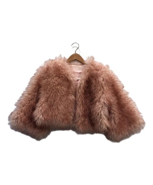お得！新品！最終値下レモンプレット FAUX FUR MG LUMI ジャケット