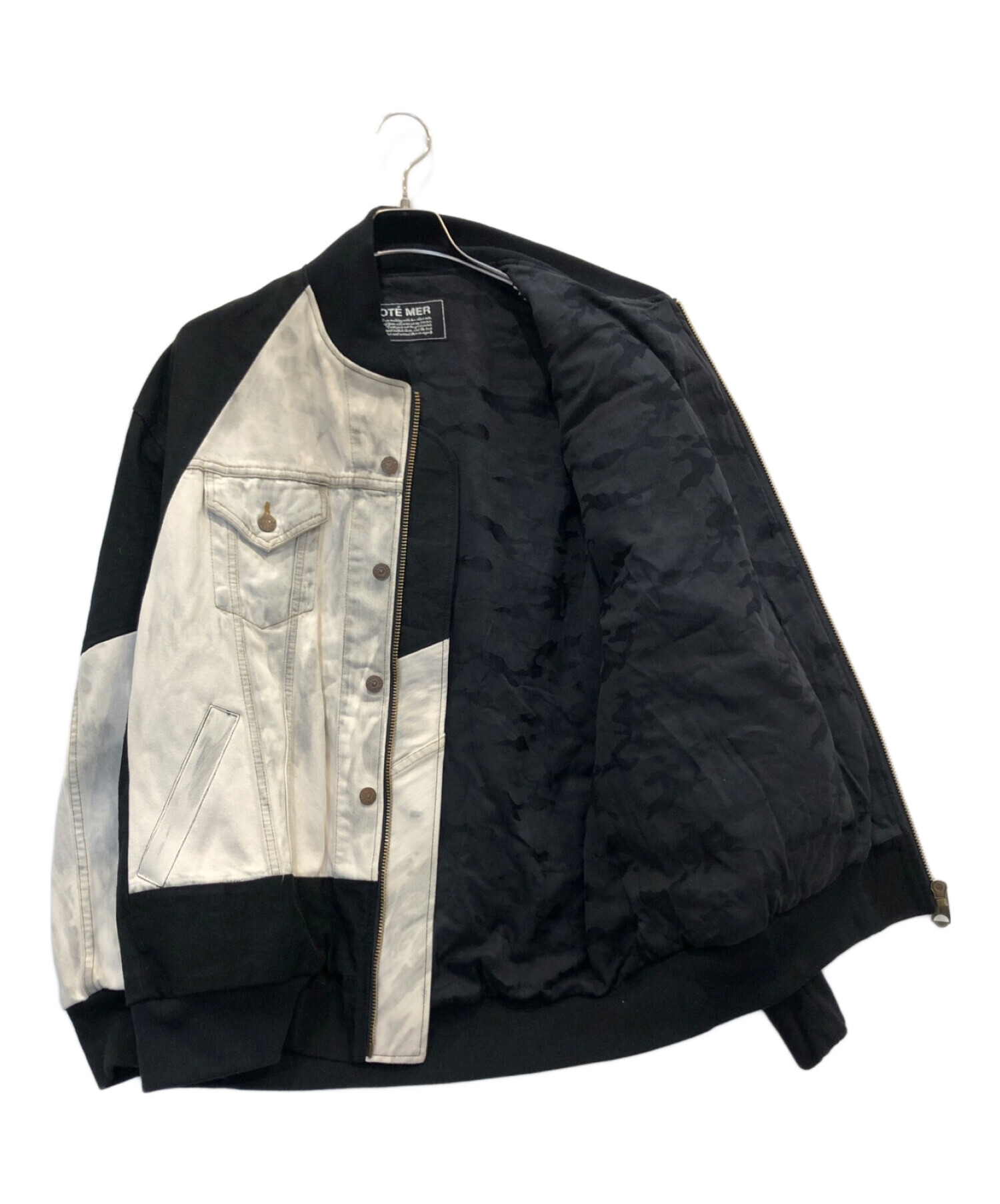 中古・古着通販】cotemer (コートメール) 再構築デニムジャケット 