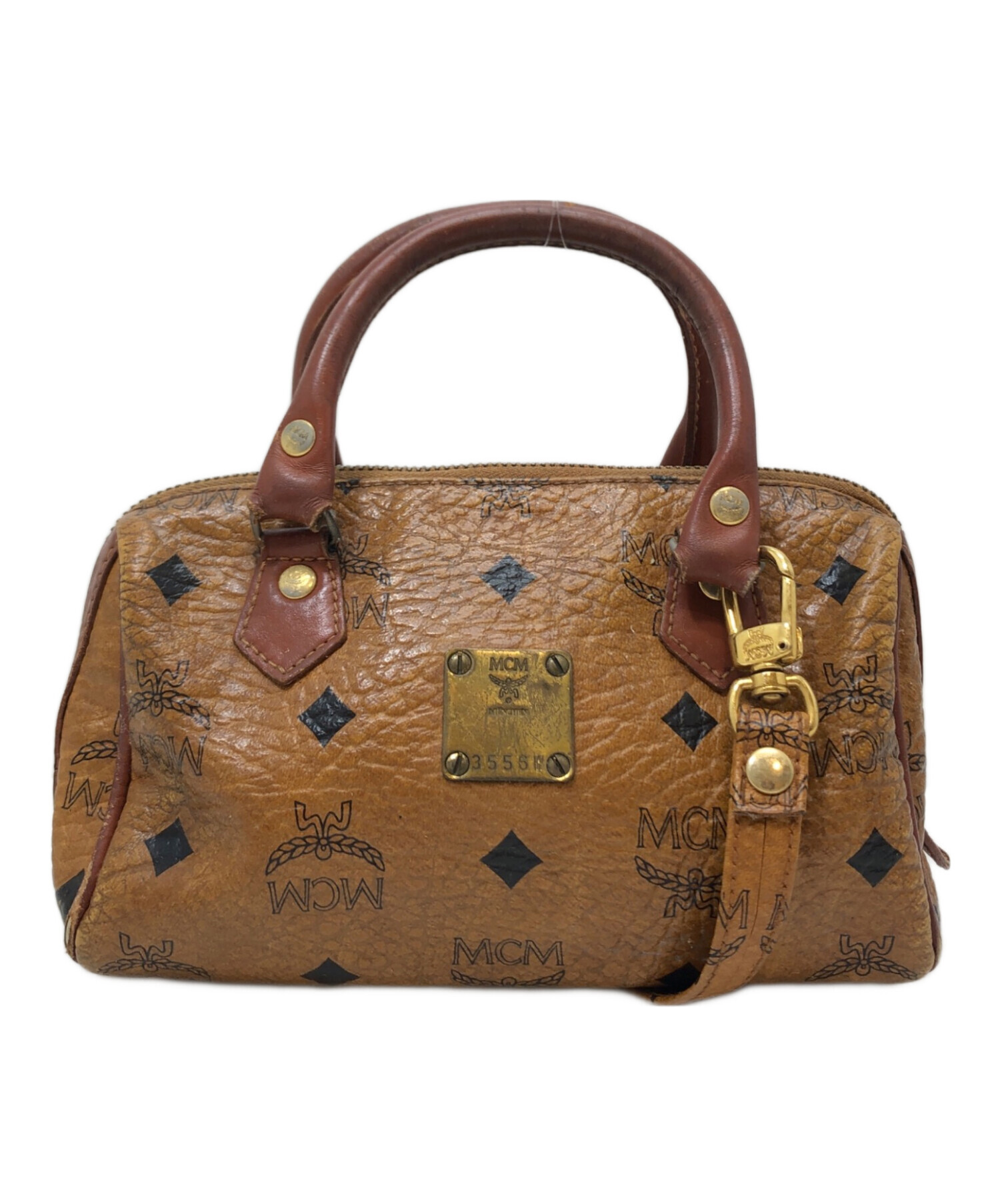 MCM ハンドバッグ/MCM ボストンバッグ ヴィセトス柄 ヴィンテージ