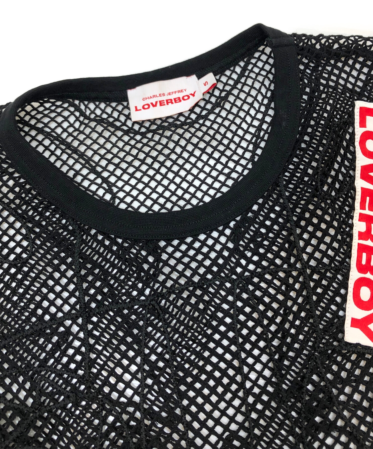 charles jeffrey loverboy メッシュ ロンT charles jeffrey loverboy メッシュ ロンT