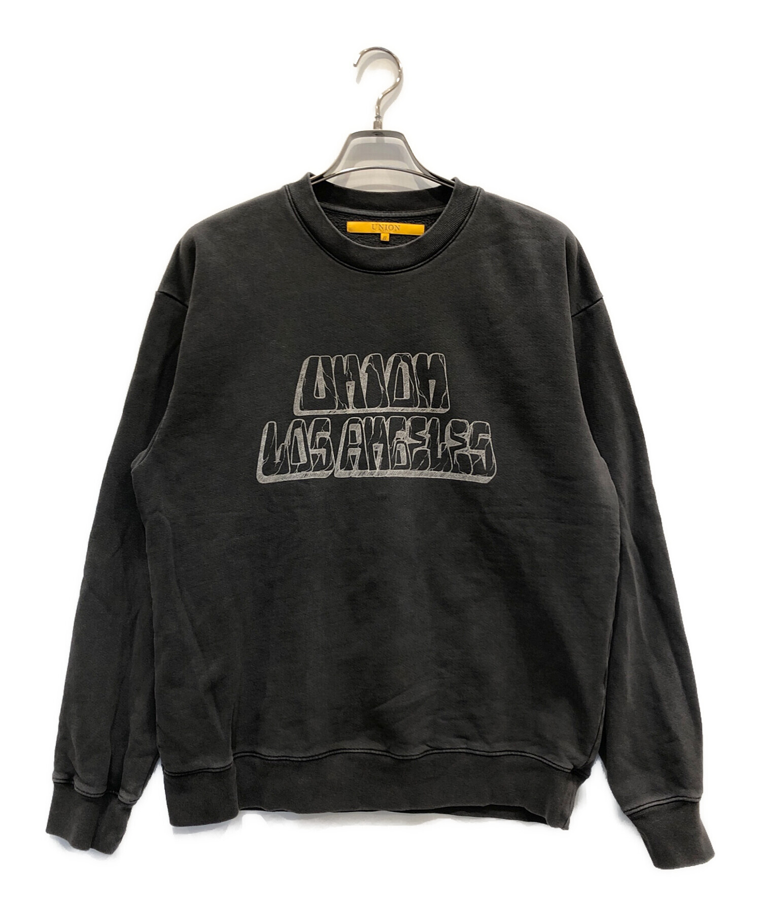 中古・古着通販】UNION (ユニオン) ストライククルー/ロゴスウェット 