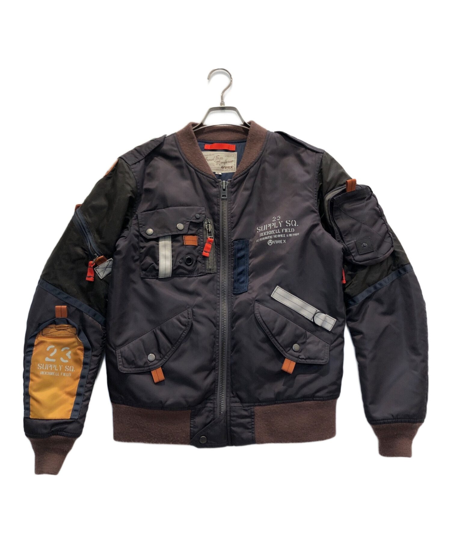 AVIREX A-2【36】アヴィレックス フライトジャケット ブラウン