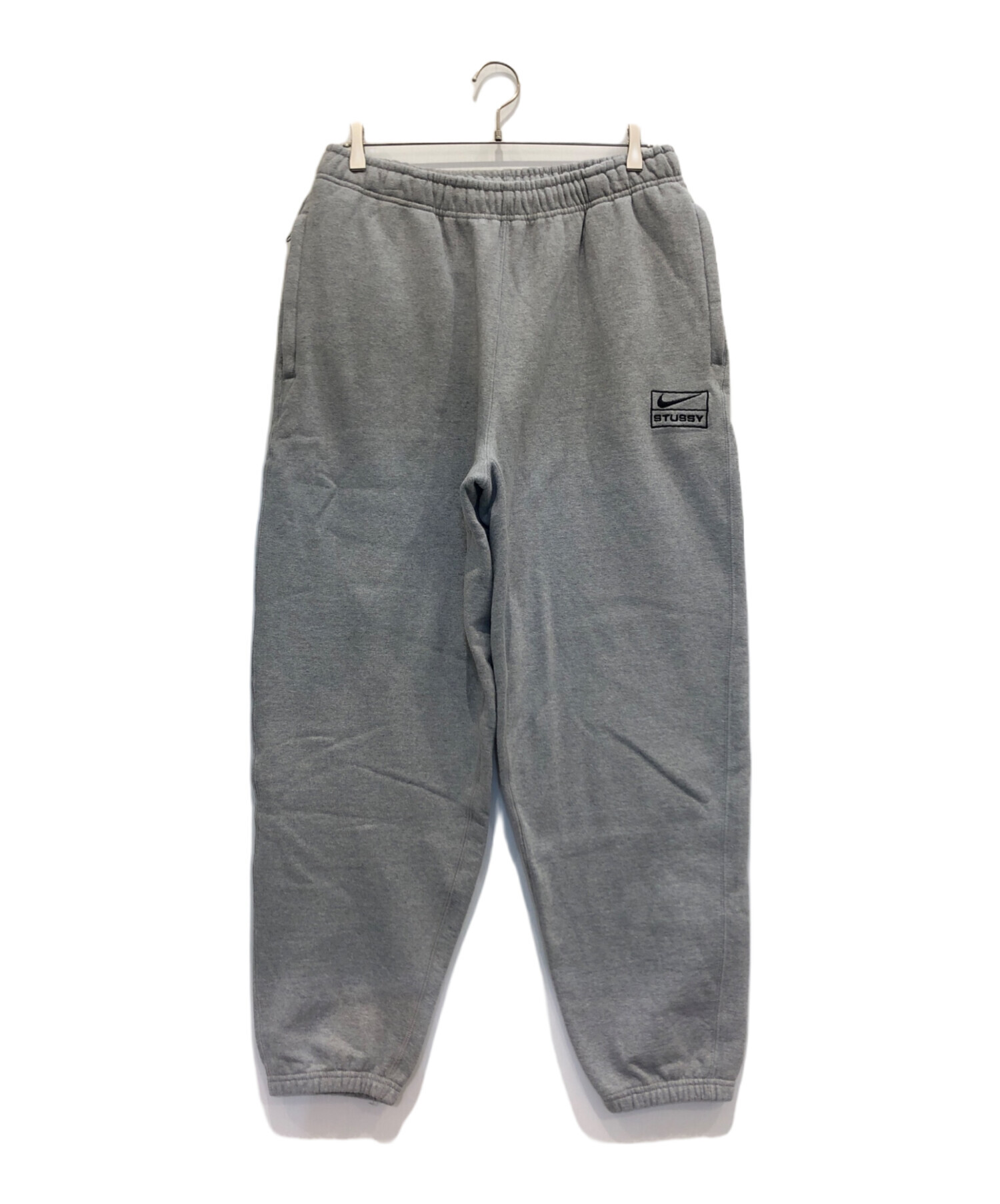 Stussy × NIKE NRG Washed Fleece Pant Grey SNKRS Mサイズ 新品 未  