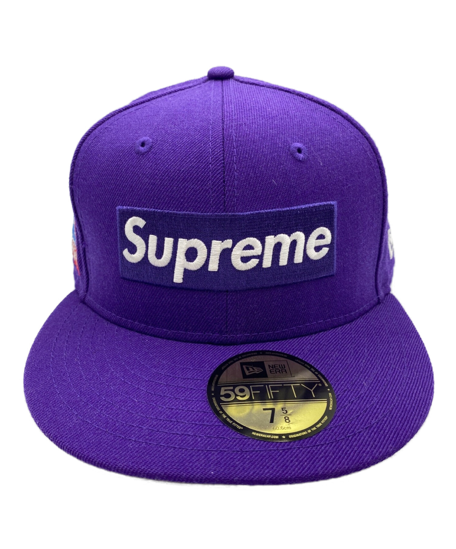 Supreme World Famous Box Logo New Era 紫