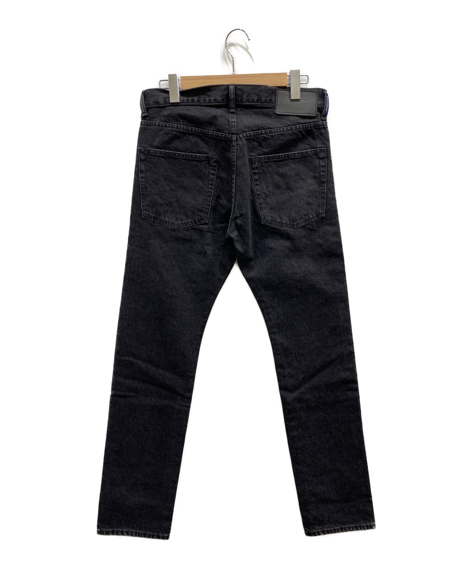 descendant 4 1984 denim trousers ブラック｜ファッション